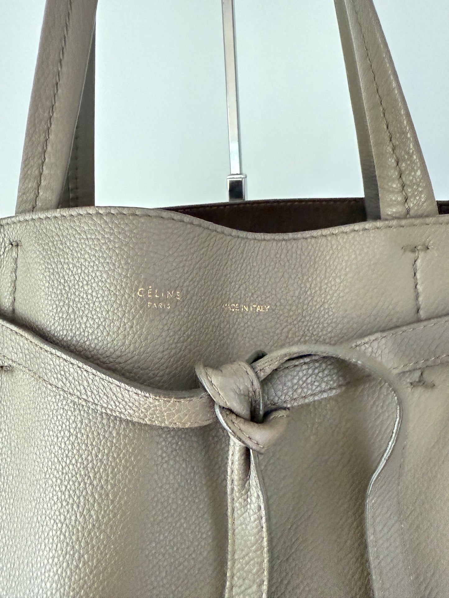 Celine Phantom Cabas Tote in Griege