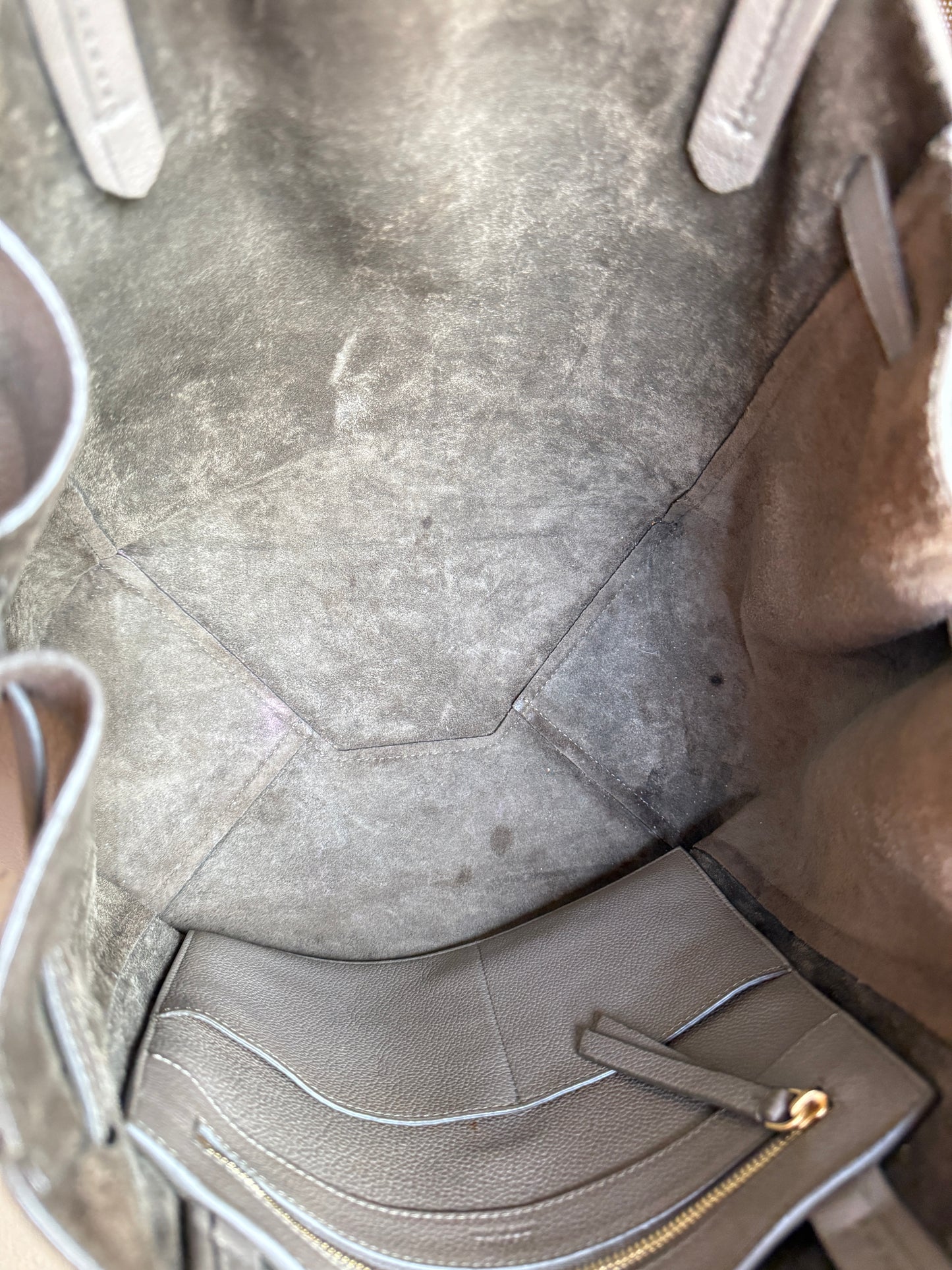 Celine Phantom Cabas Tote in Griege