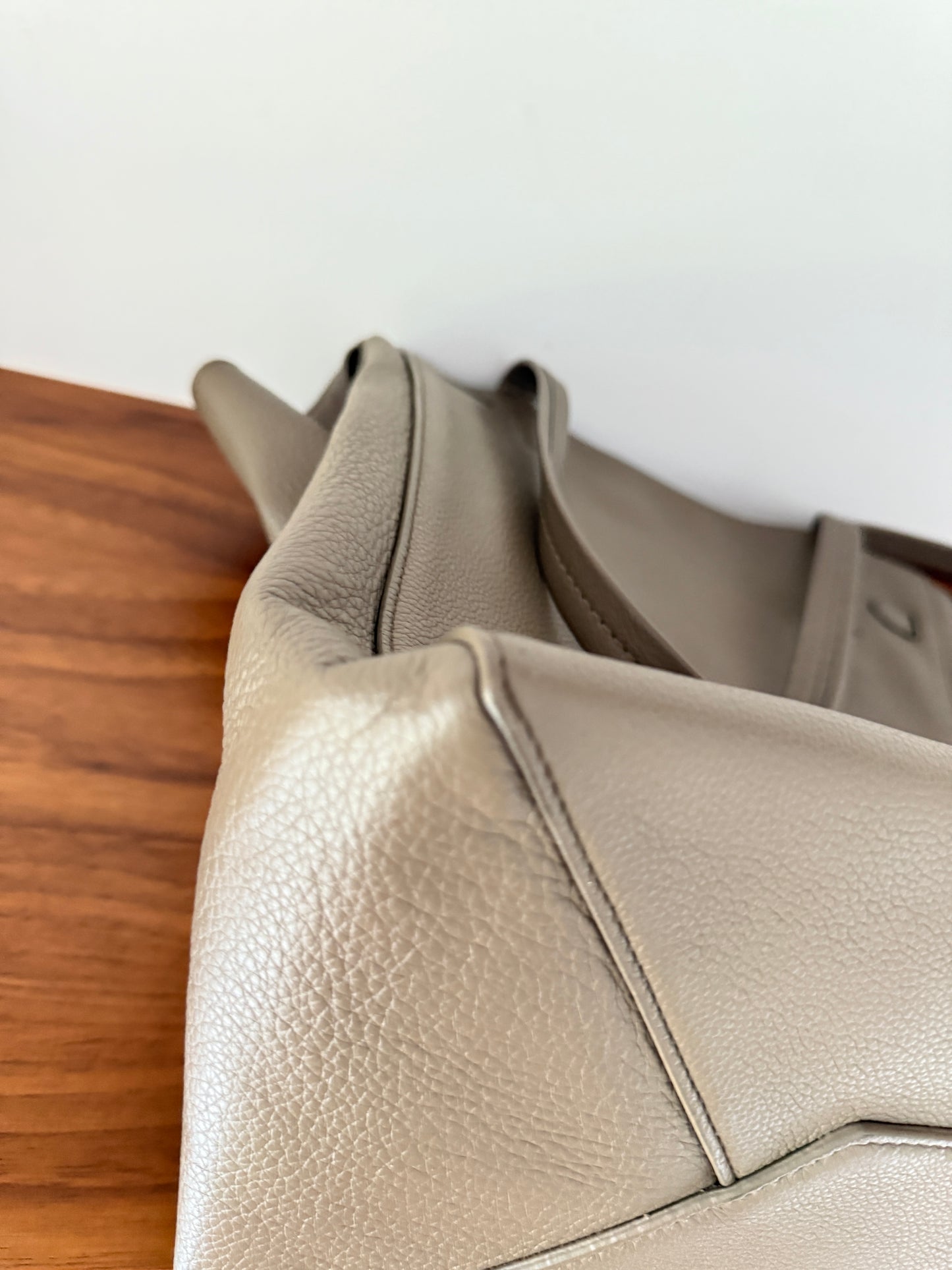 Celine Phantom Cabas Tote in Griege