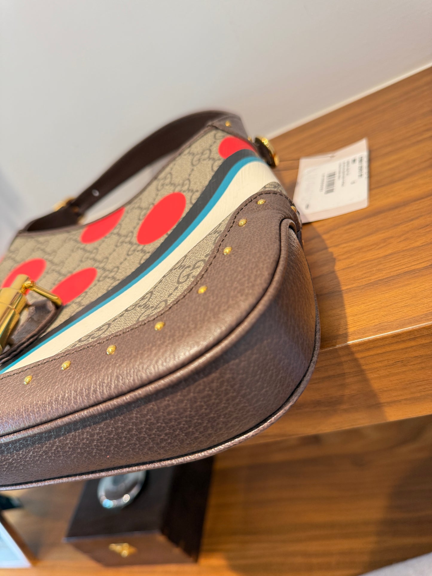 Gucci Jackie 1961 GG Supreme Shoulder Bag with 2 strap options