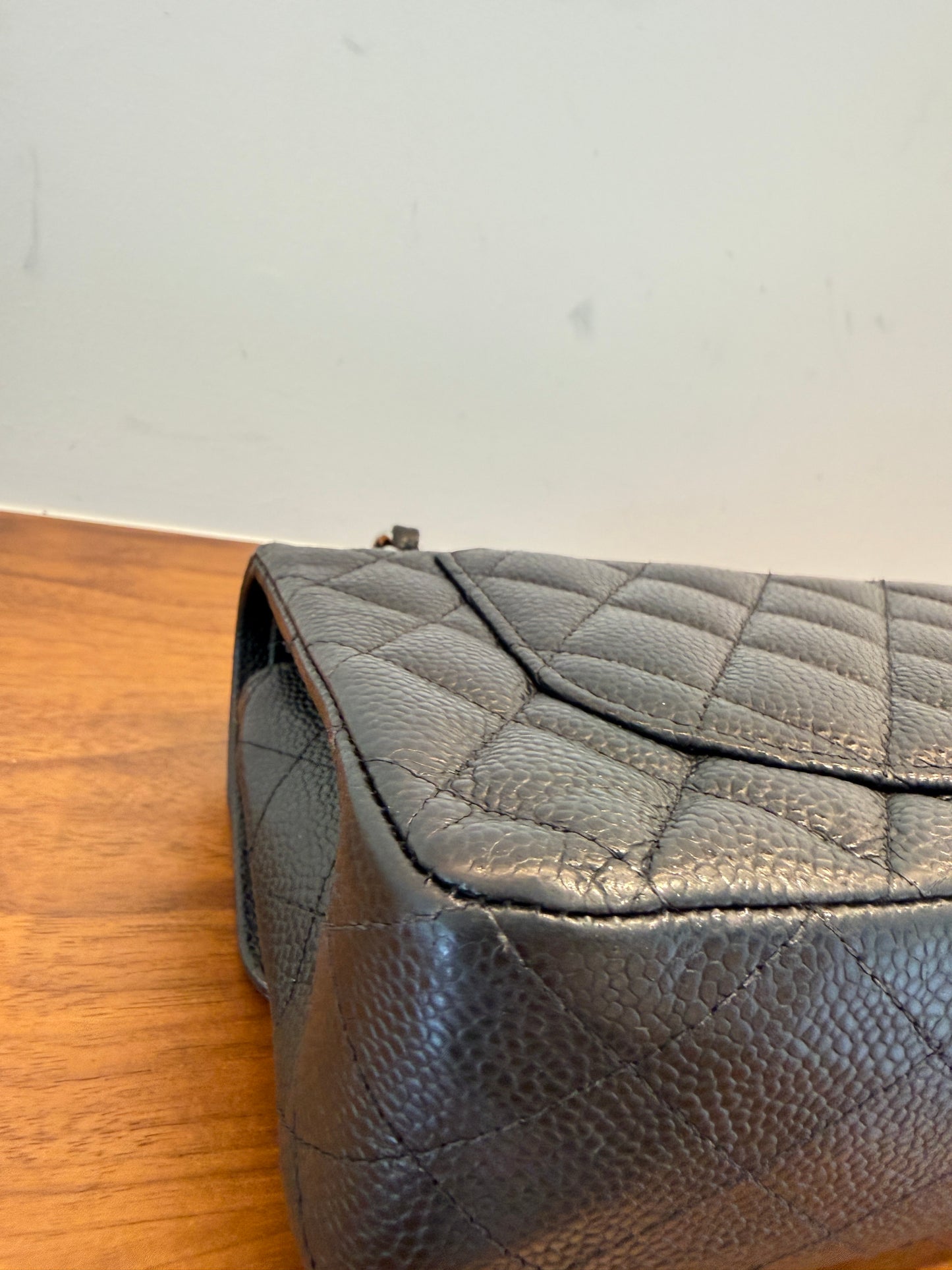 Chanel Caviar Quilted Small Double Flap in Black Pre-Owned
