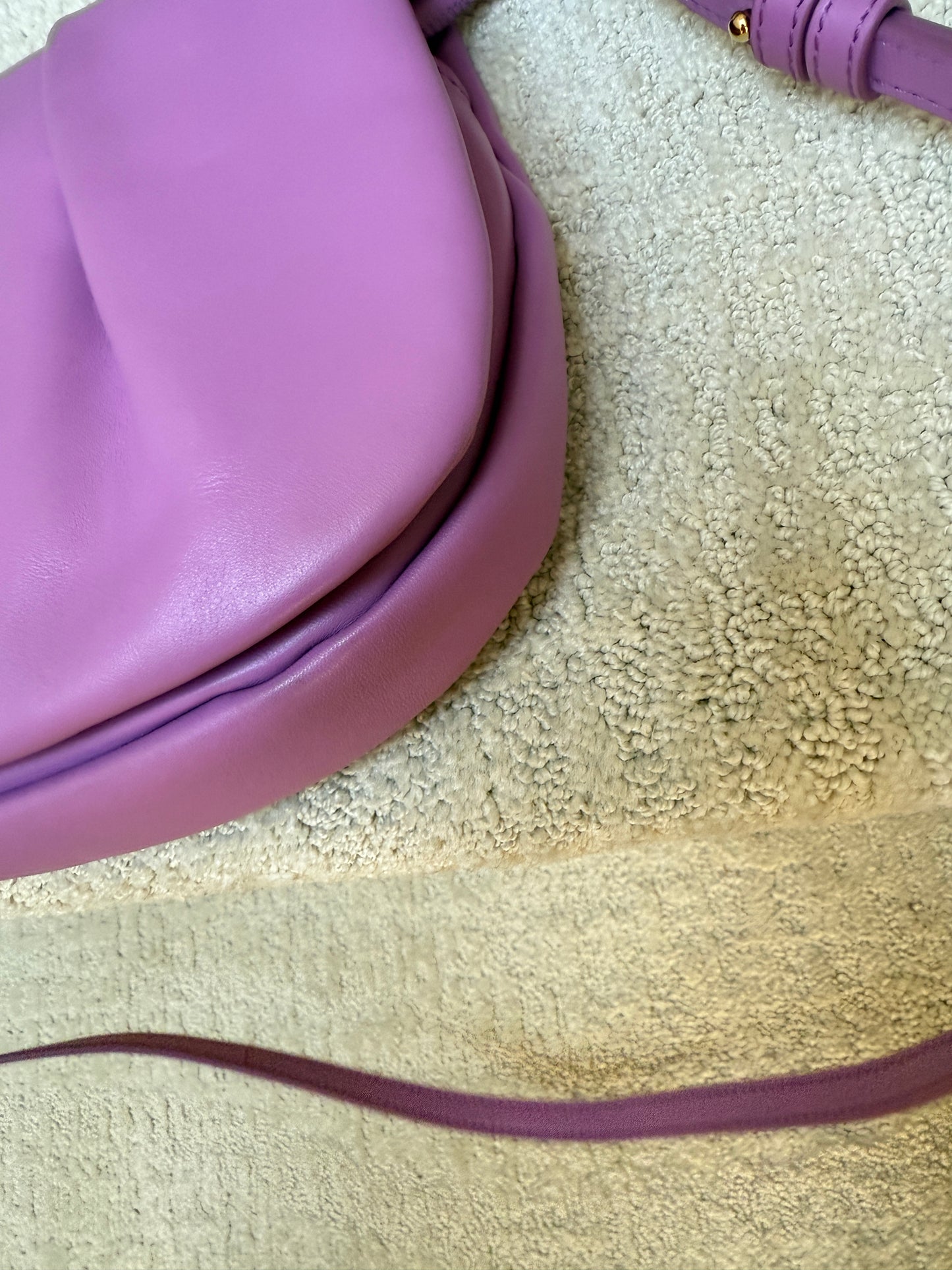 LOEWE Shiny Nappa Calfskin Paseo Satchel Rockrose