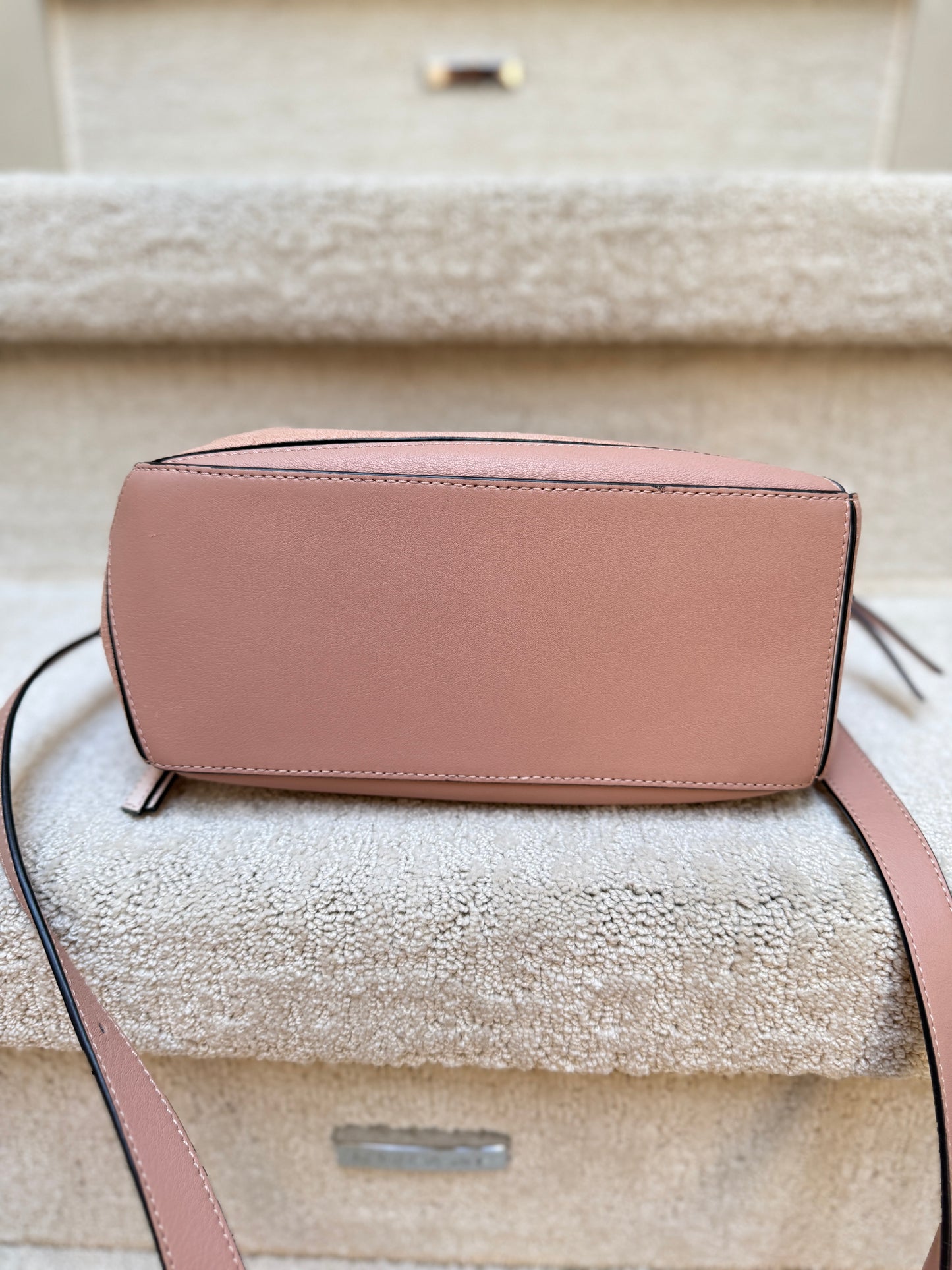 Loewe Puzzle Bag in Blush Small Authentic Preloved