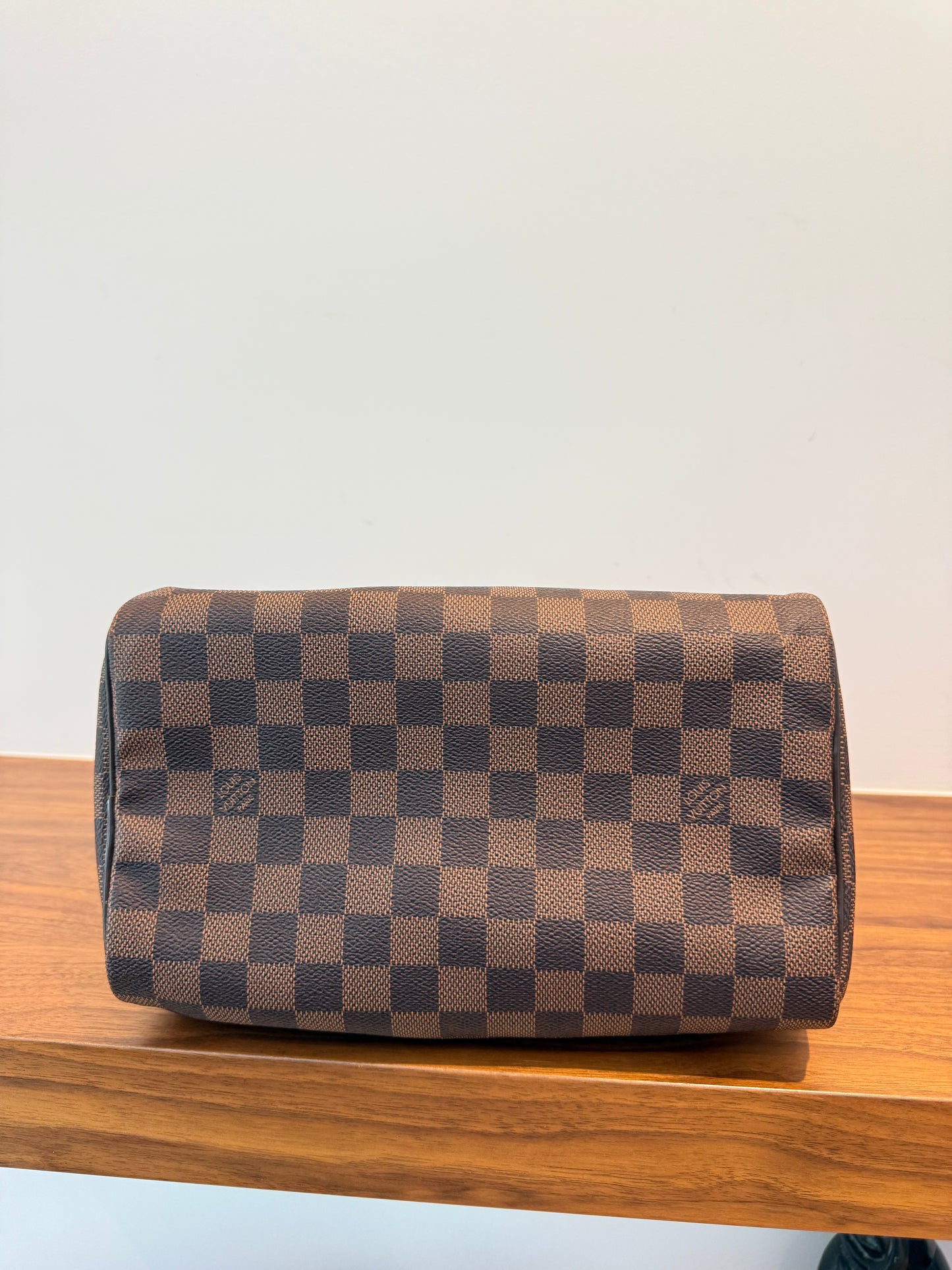Louis Vuitton Speedy 25 in Damier Ebene Full Set Pre-Owned