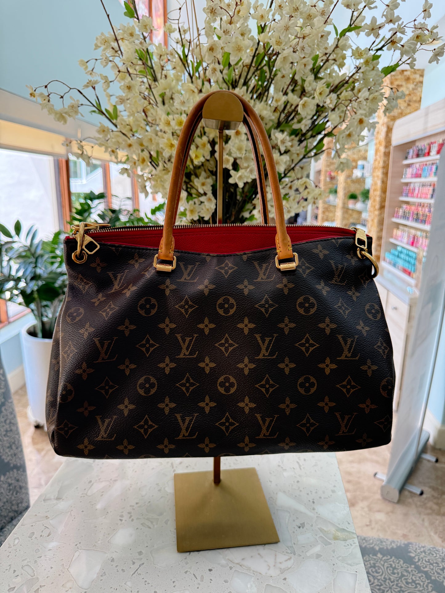 Louis Vuitton Monogram Pallas Cherry Pre-Owned