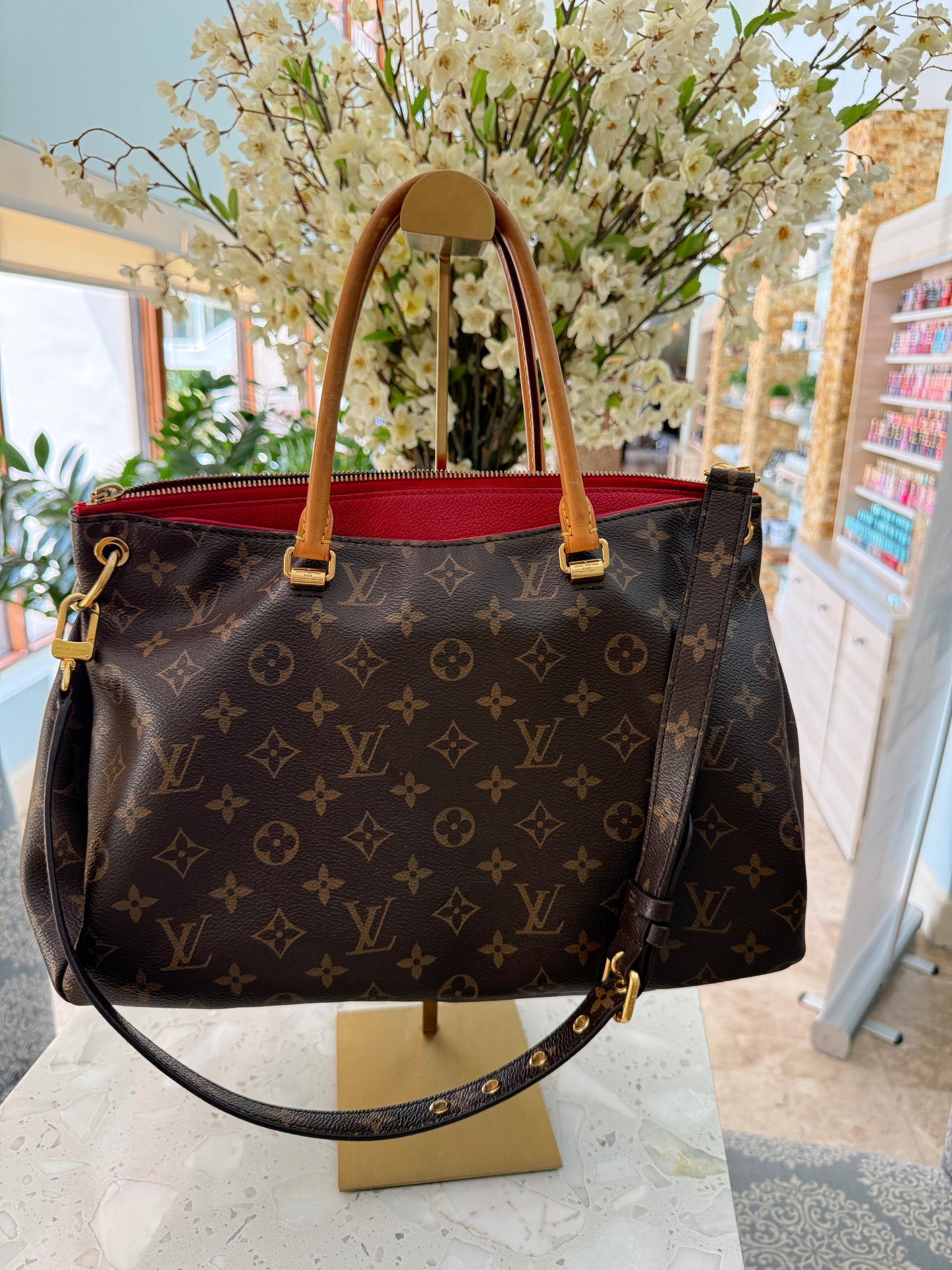 Louis Vuitton Monogram Pallas Cherry Pre-Owned