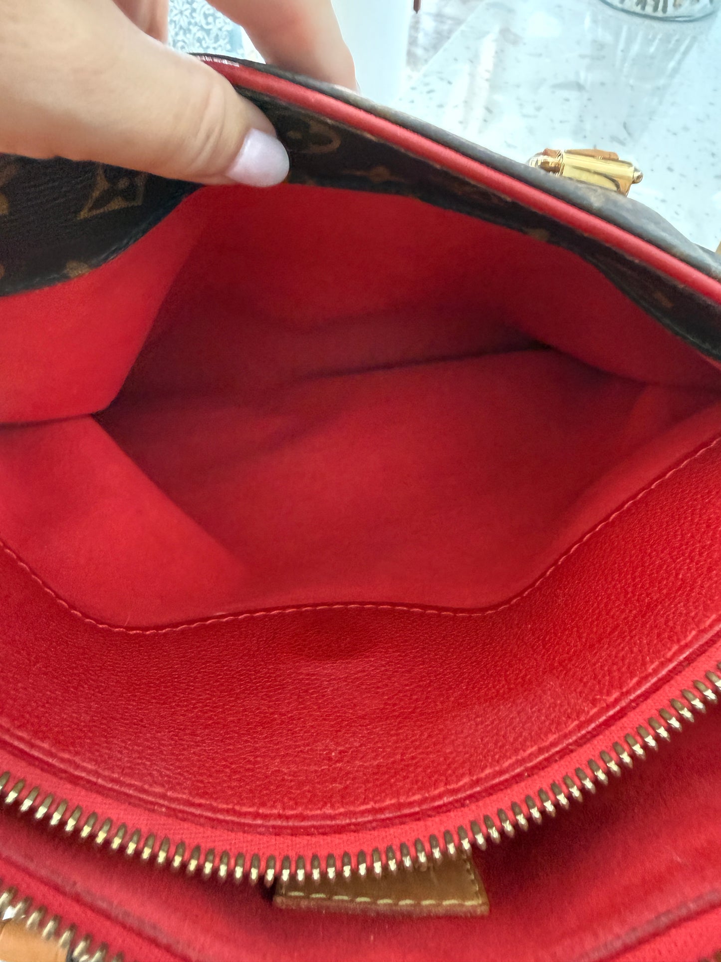 Louis Vuitton Monogram Pallas Cherry Pre-Owned