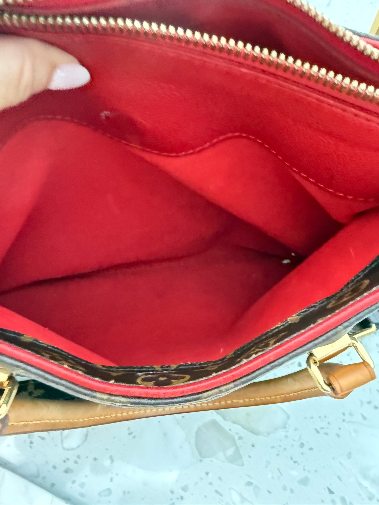 Louis Vuitton Monogram Pallas Cherry Pre-Owned