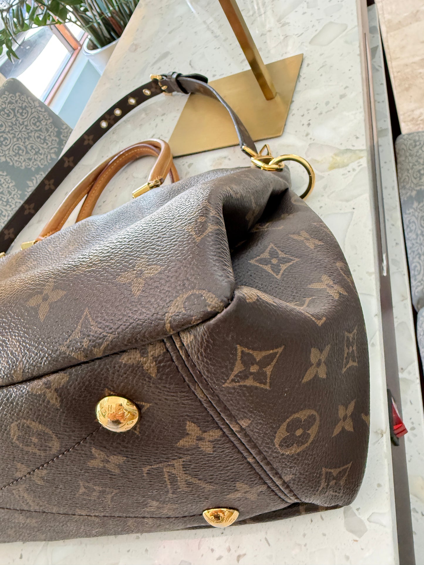 Louis Vuitton Monogram Pallas Cherry Pre-Owned