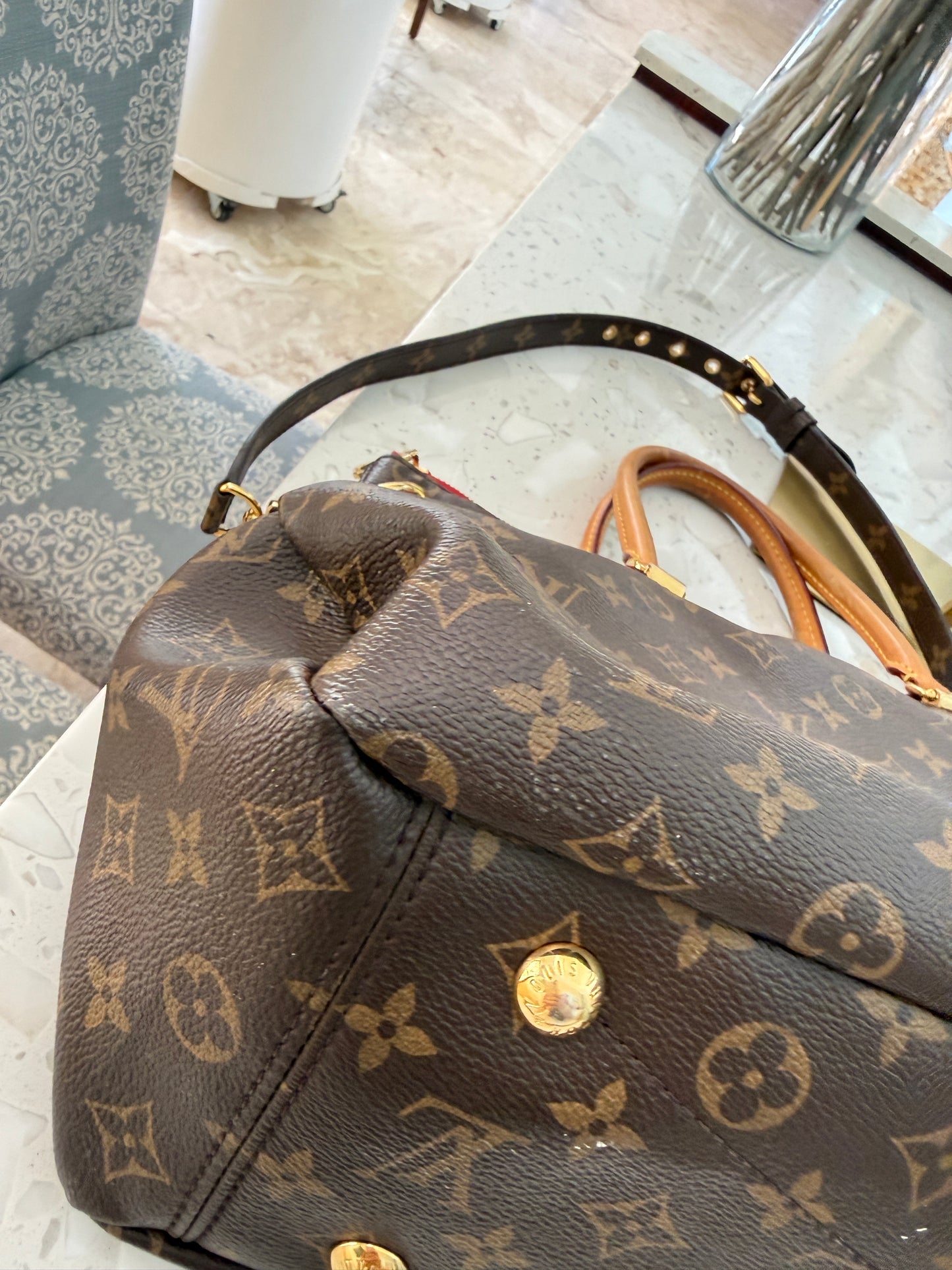 Louis Vuitton Monogram Pallas Cherry Pre-Owned
