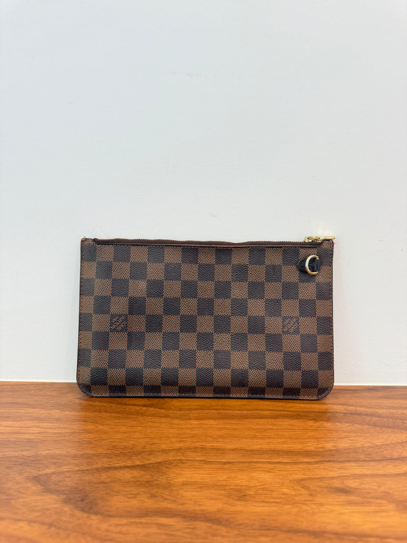 Louis Vuitton Damier Ebene Neverfull Pochette Pre-Owned