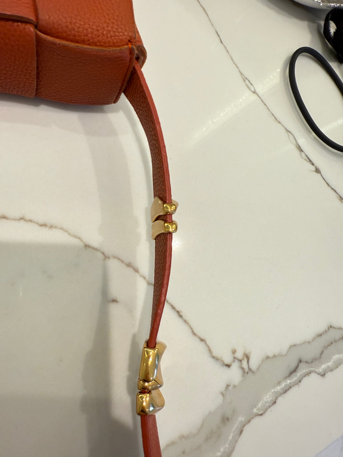 Bottega Veneta Maxi Intrecciato Crossbody Cassette in Burnt Orange or Maple