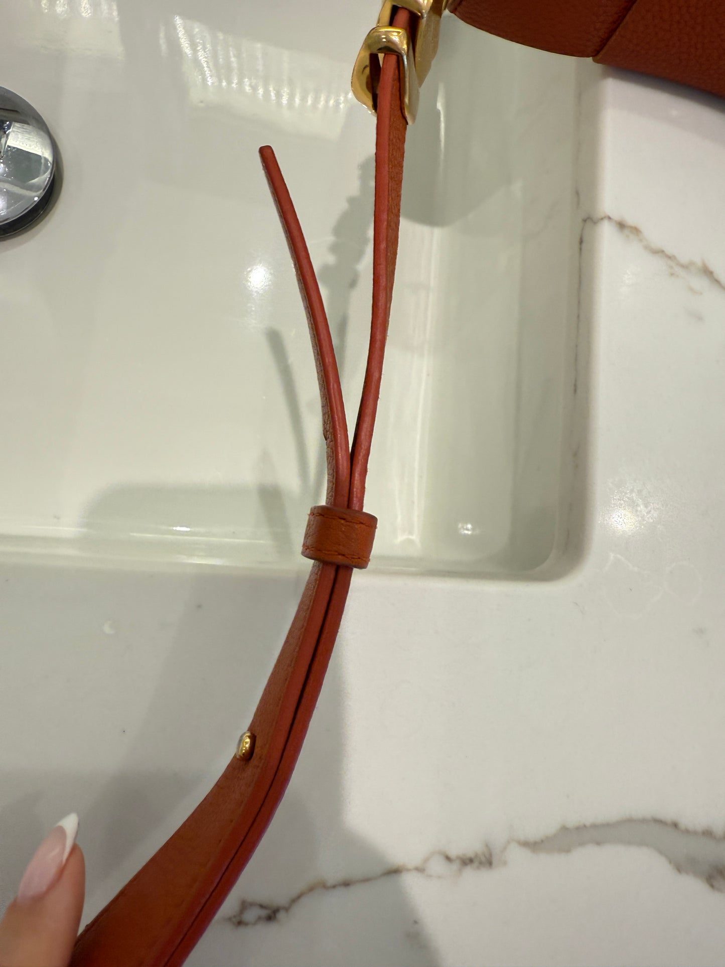 Bottega Veneta Maxi Intrecciato Crossbody Cassette in Burnt Orange or Maple