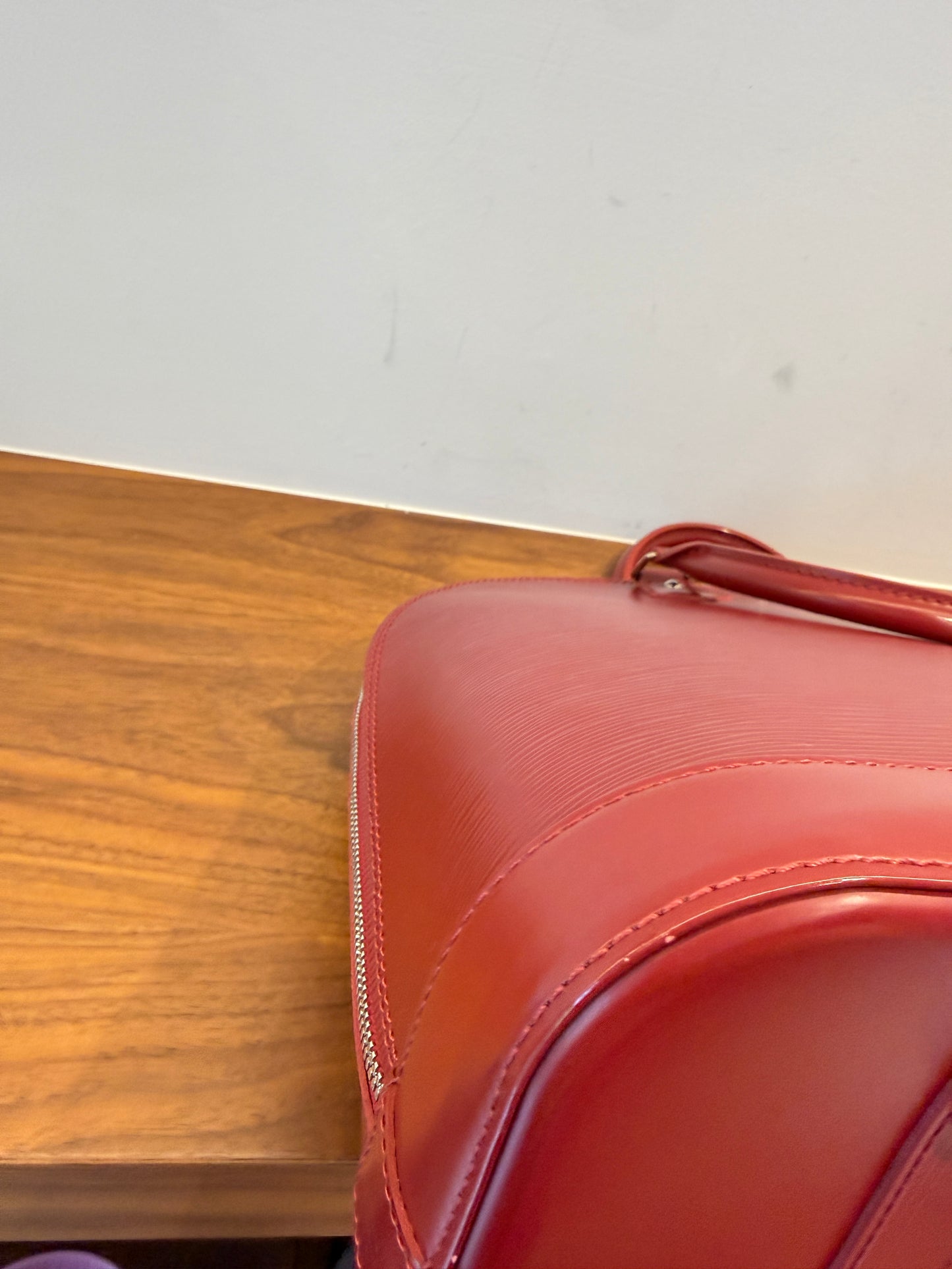 Louis Vuitton Alma GM Red Pre-Owned