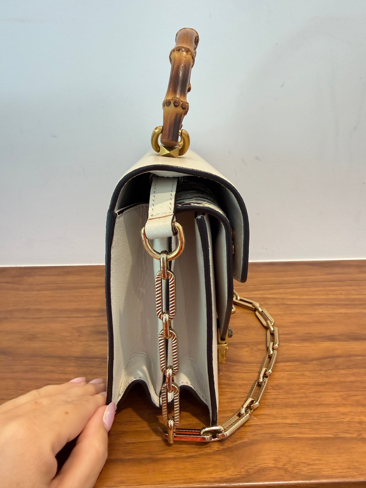 Gucci Ottilia Line Special Edition Bamboo Handle Pre-Owned