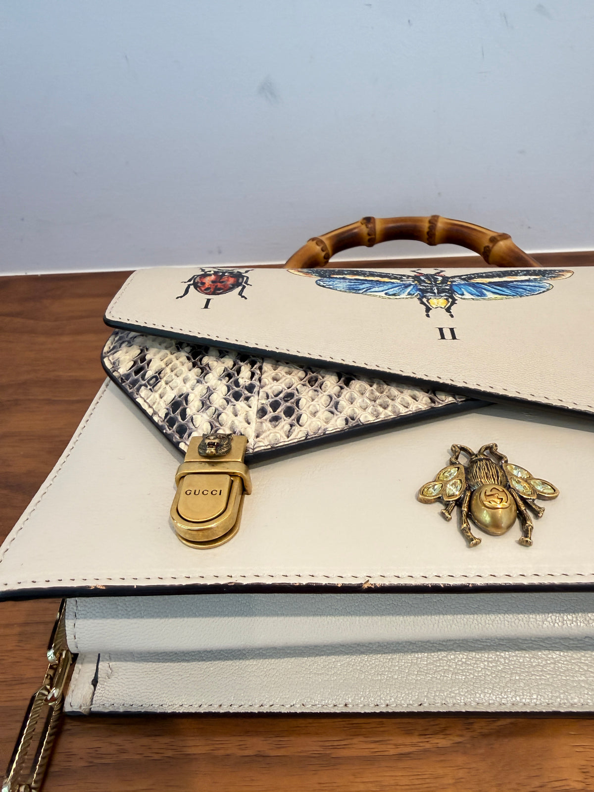 Gucci Ottilia Line Special Edition Bamboo Handle Pre-Owned