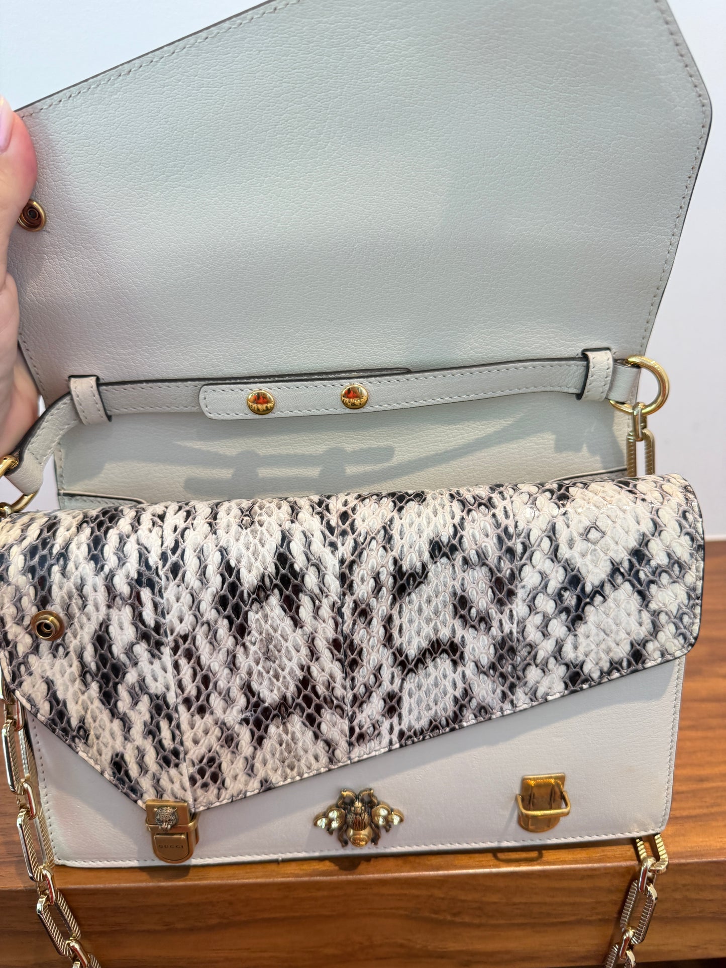 Gucci Ottilia Line Special Edition Bamboo Handle Pre-Owned