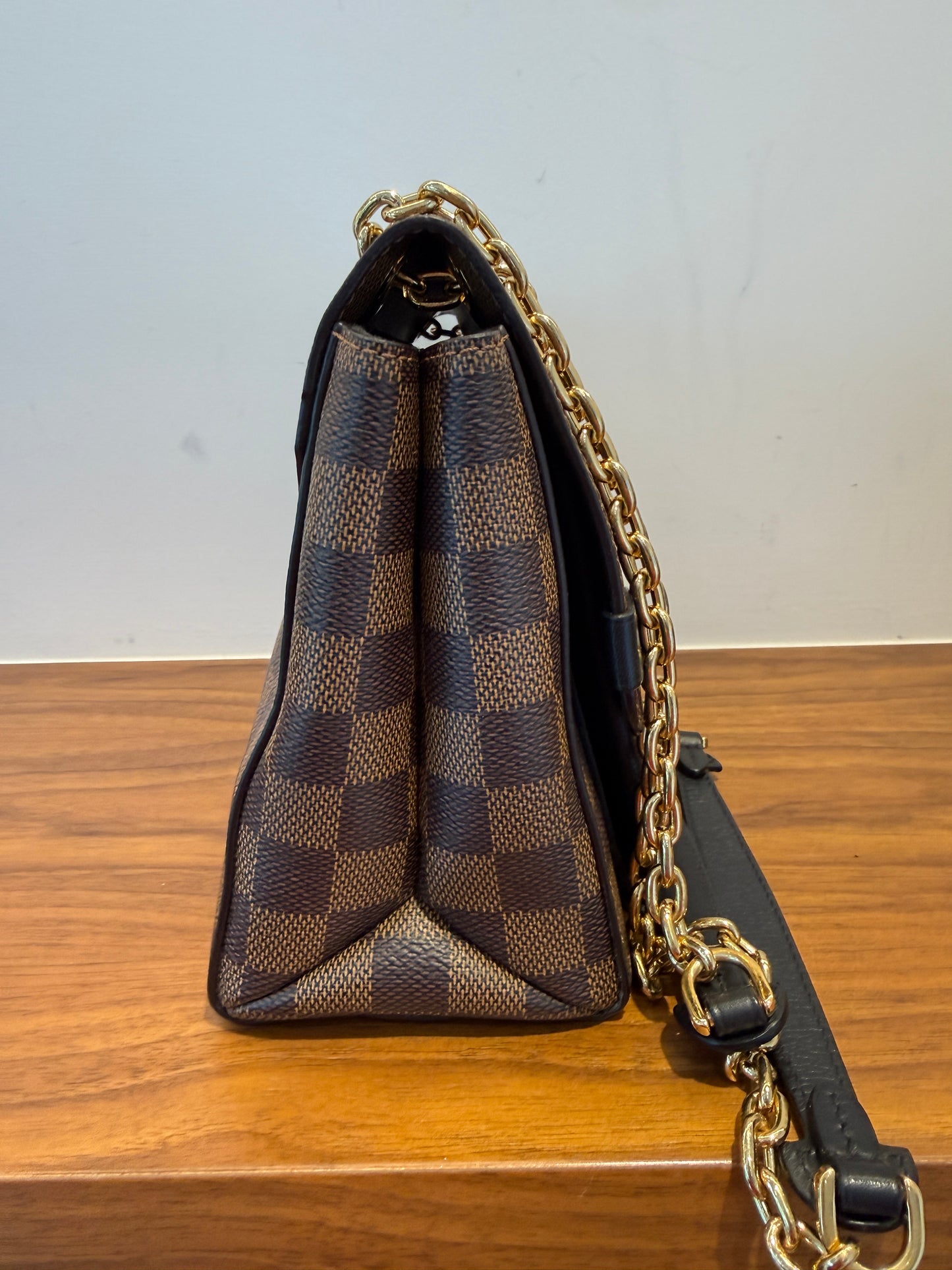 Louis Vuitton Damier Ebene Vavin PM Black Pre-Owned