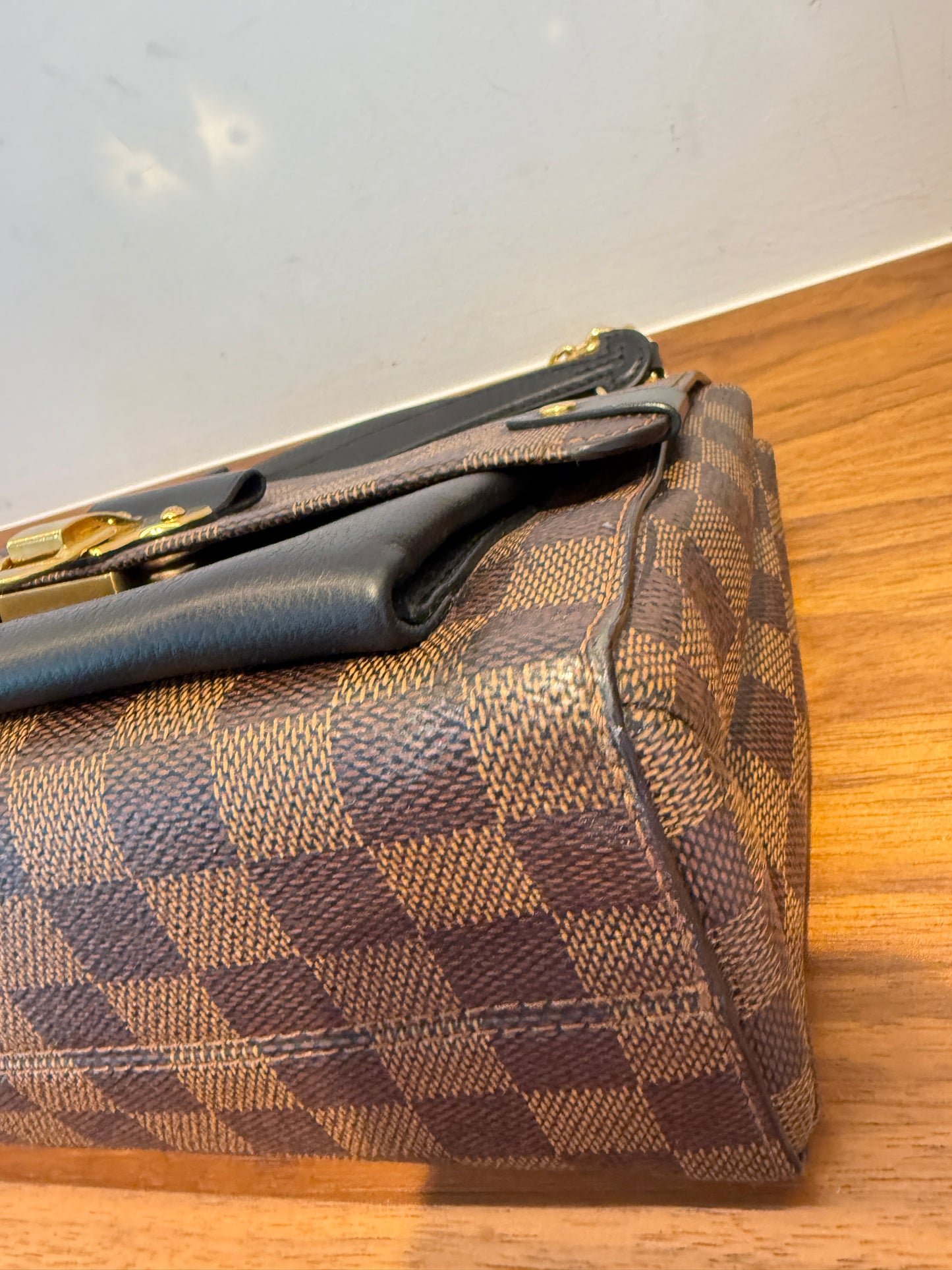 Louis Vuitton Damier Ebene Vavin PM Black Pre-Owned