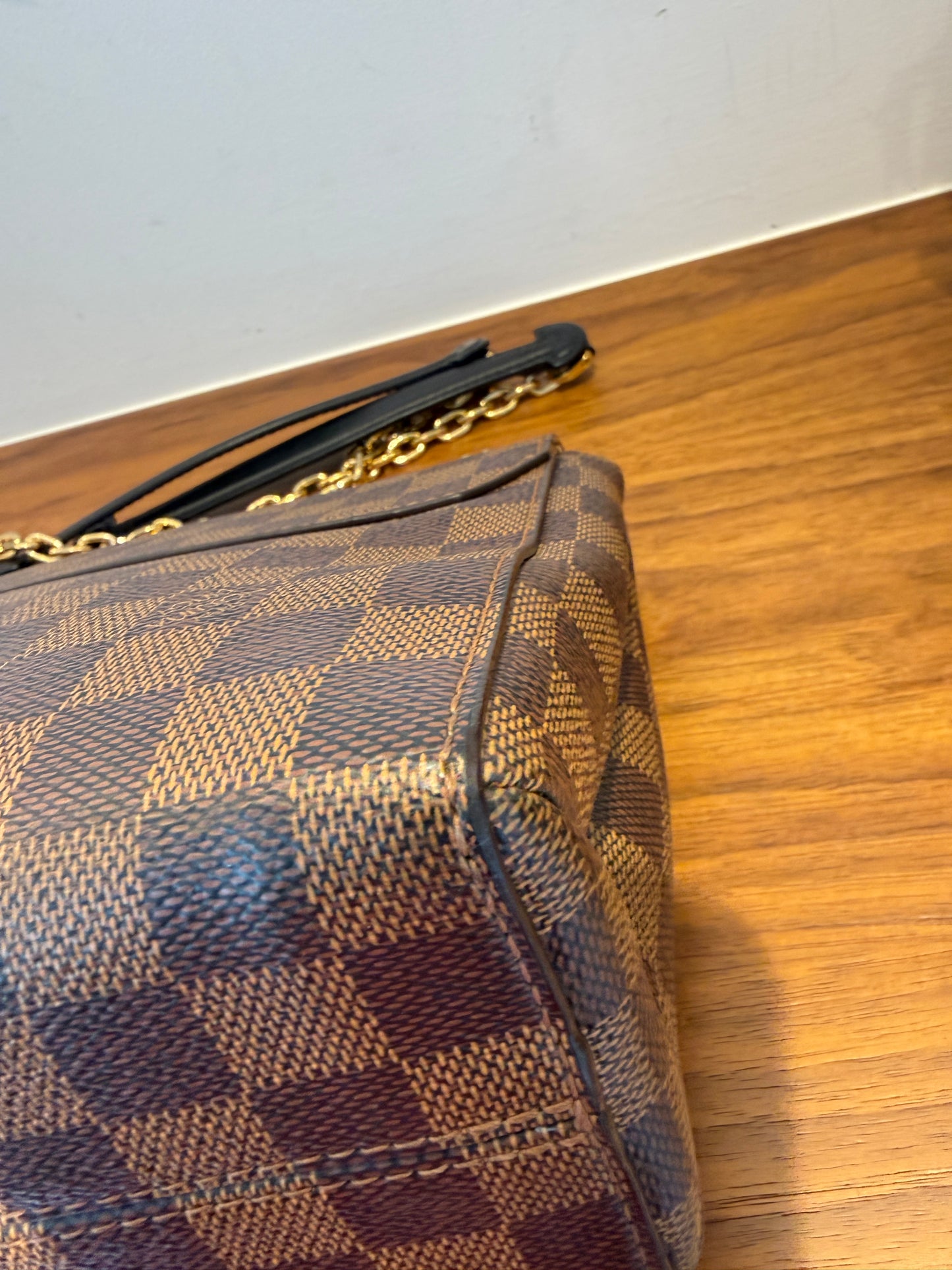 Louis Vuitton Damier Ebene Vavin PM Black Pre-Owned