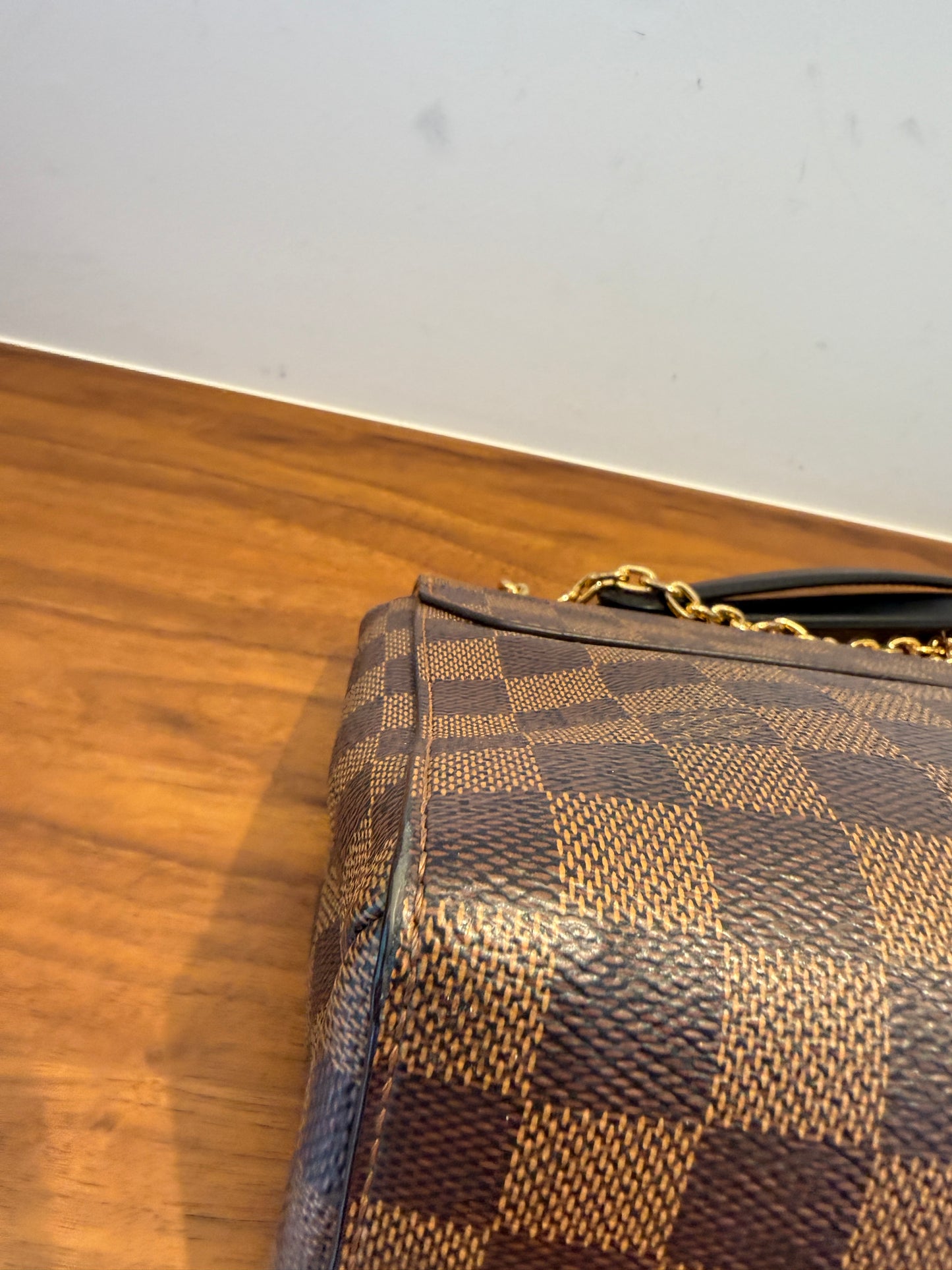 Louis Vuitton Damier Ebene Vavin PM Black Pre-Owned