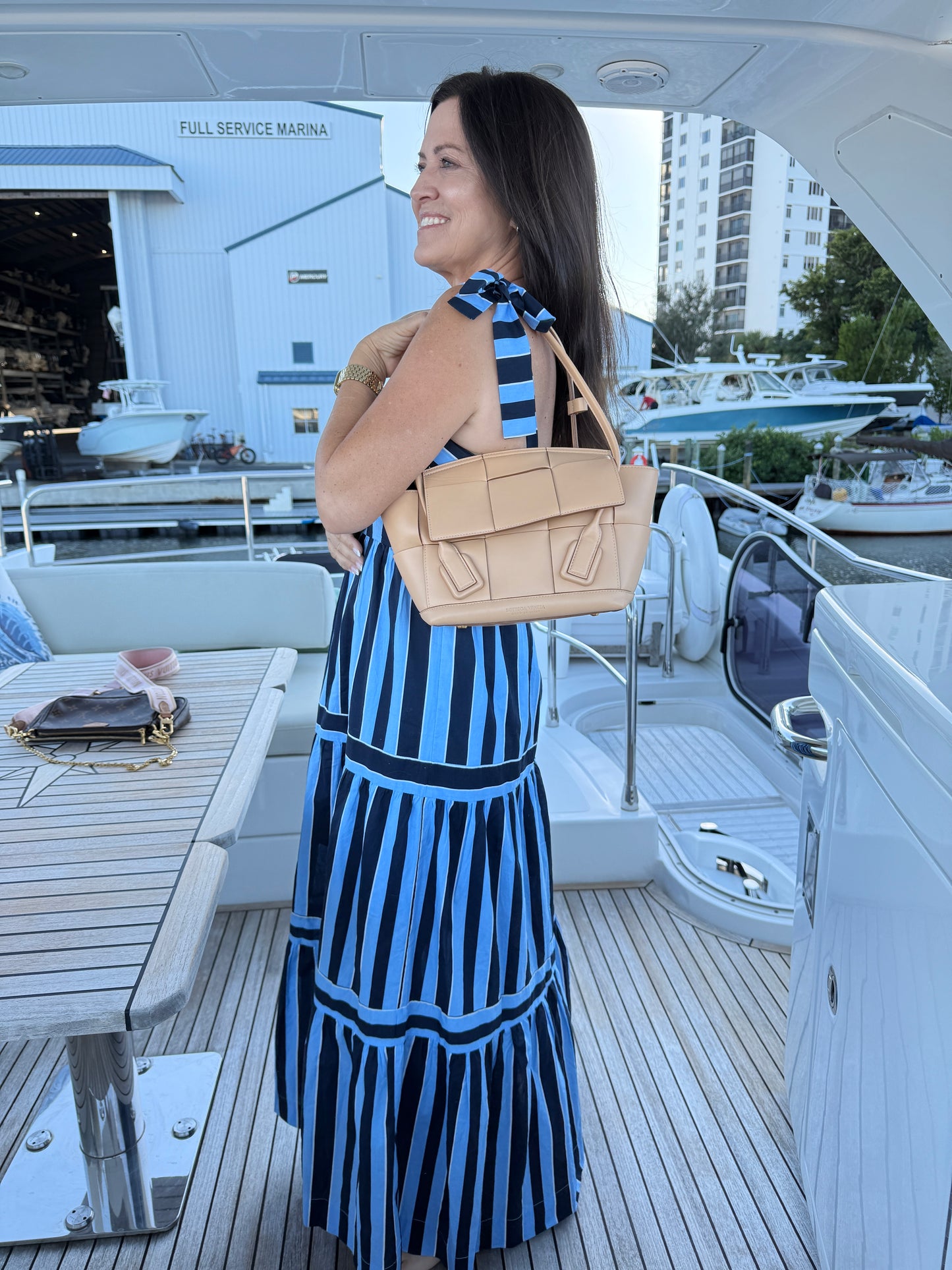 Bottega Veneta Arco Tote Small Caramel