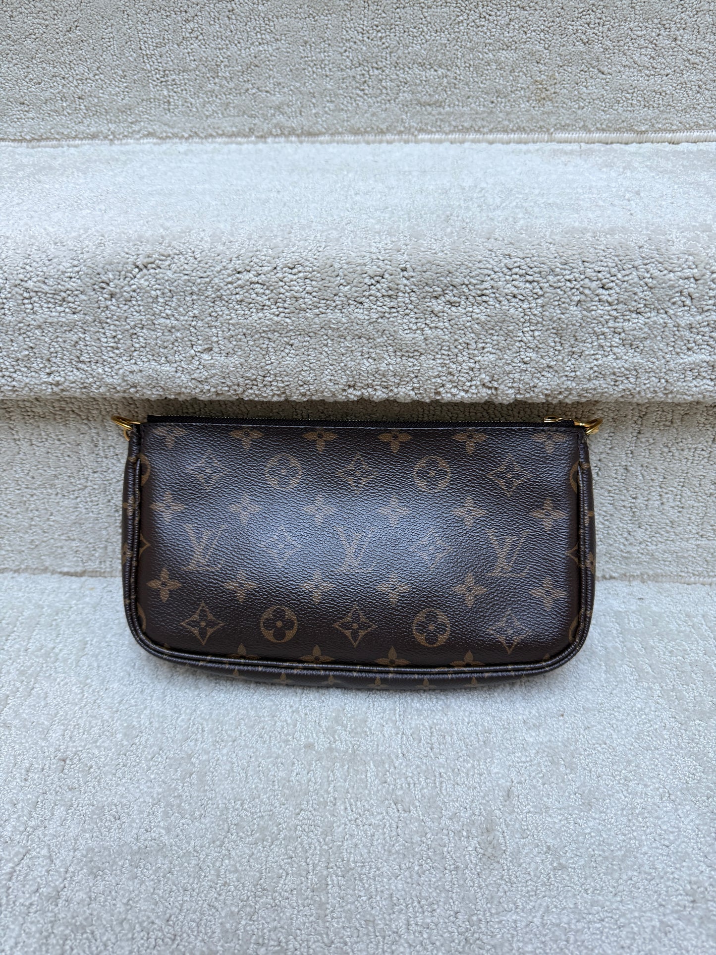 Louis Vuitton Monogram Multi Pochette Accessories Rose Clair