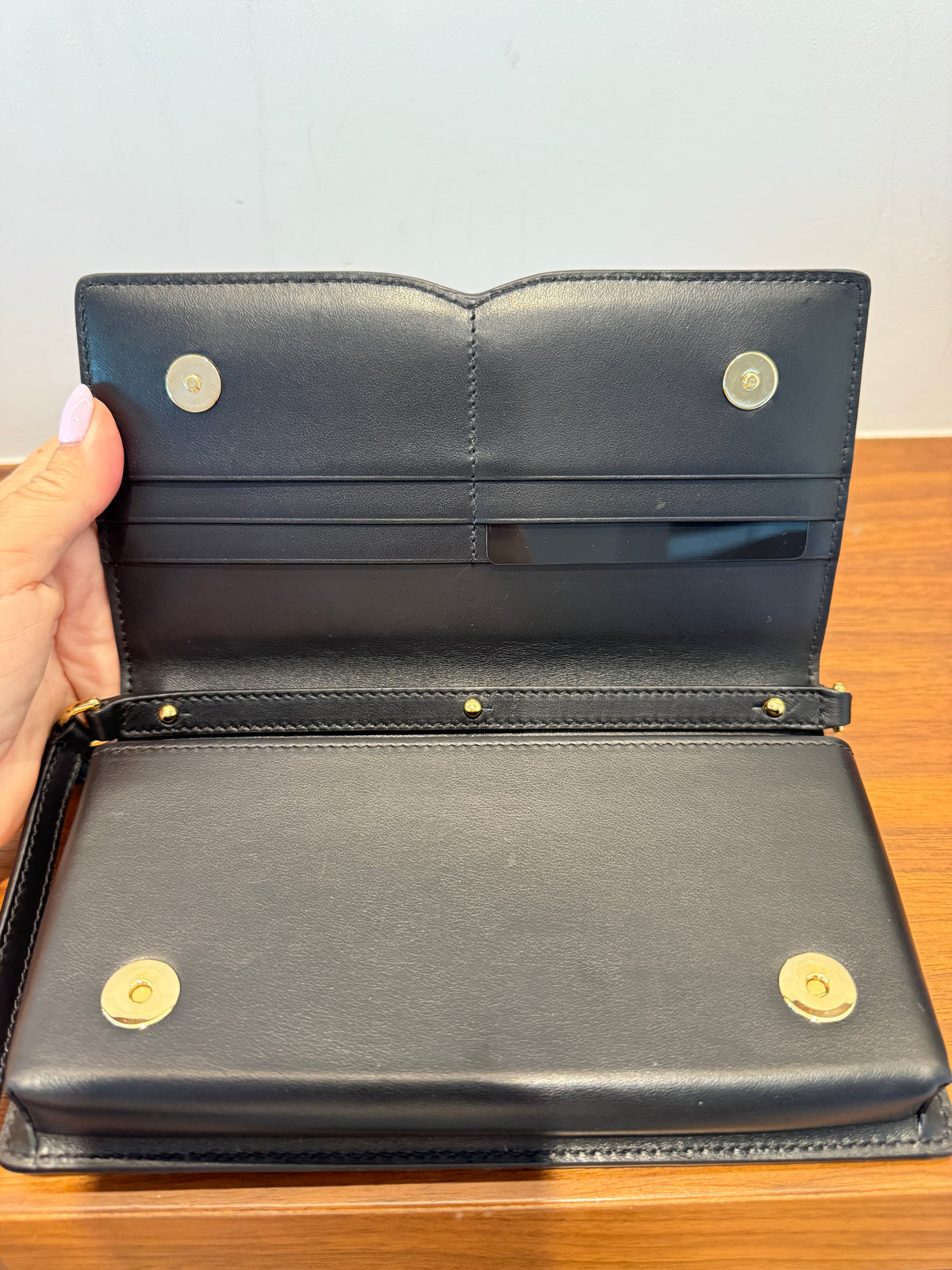 Dolce & Gabanna Handbag with Shouder Strap in Black FULL SET
