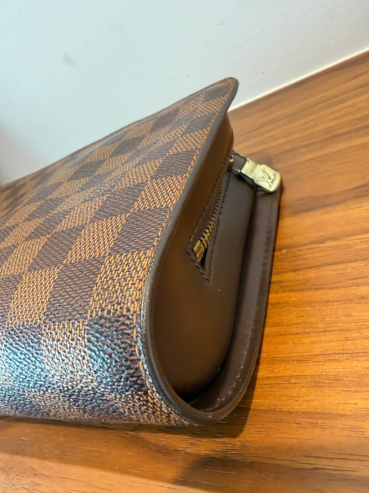 Louis Vuitton Damier Ebene Pochette Saint Louis Clutch Pre-Owned