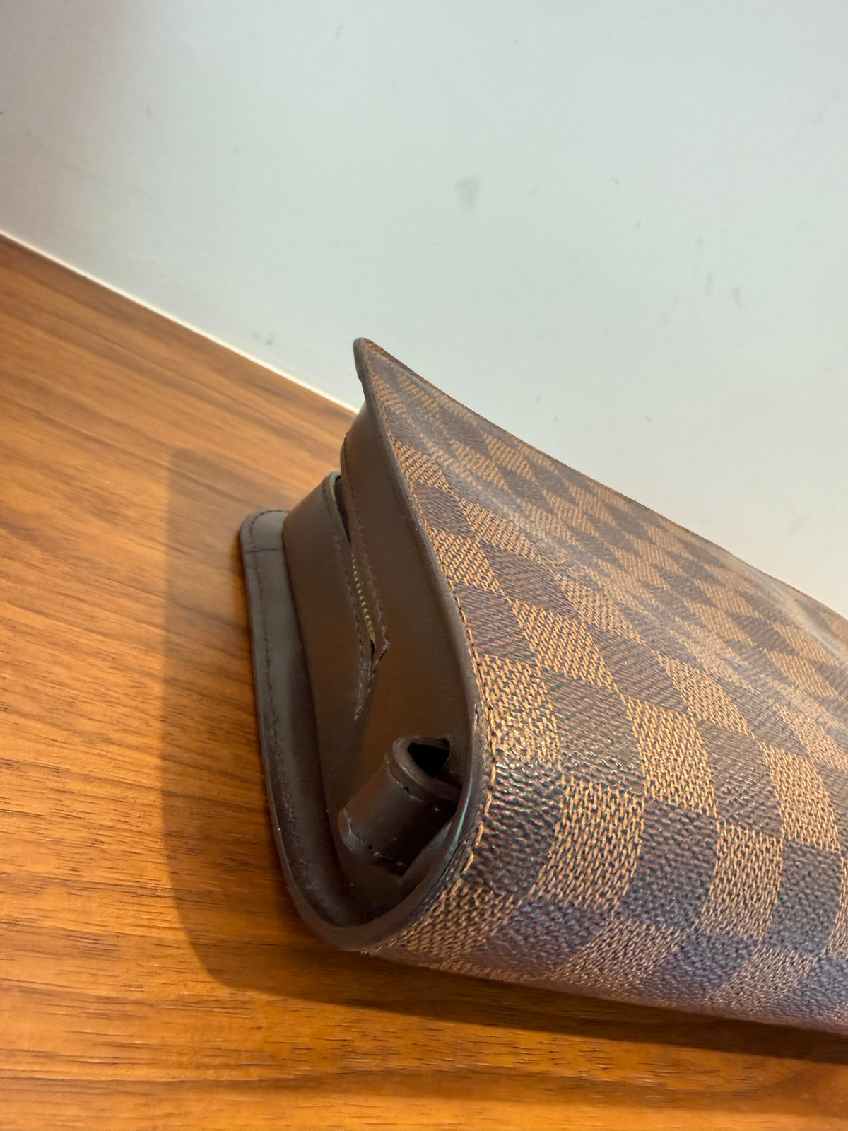 Louis Vuitton Damier Ebene Pochette Saint Louis Clutch Pre-Owned