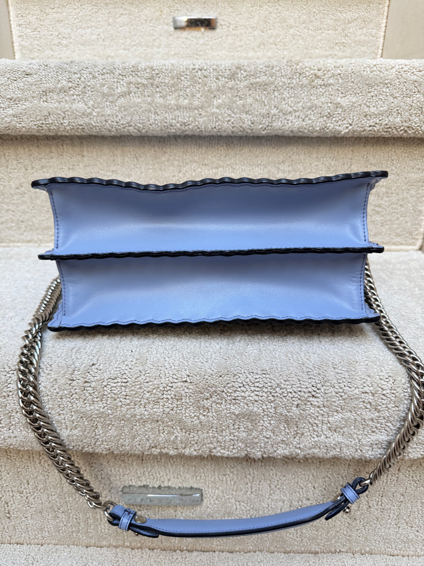 Fendi Kan I Shoulder Bag Medium in Blue