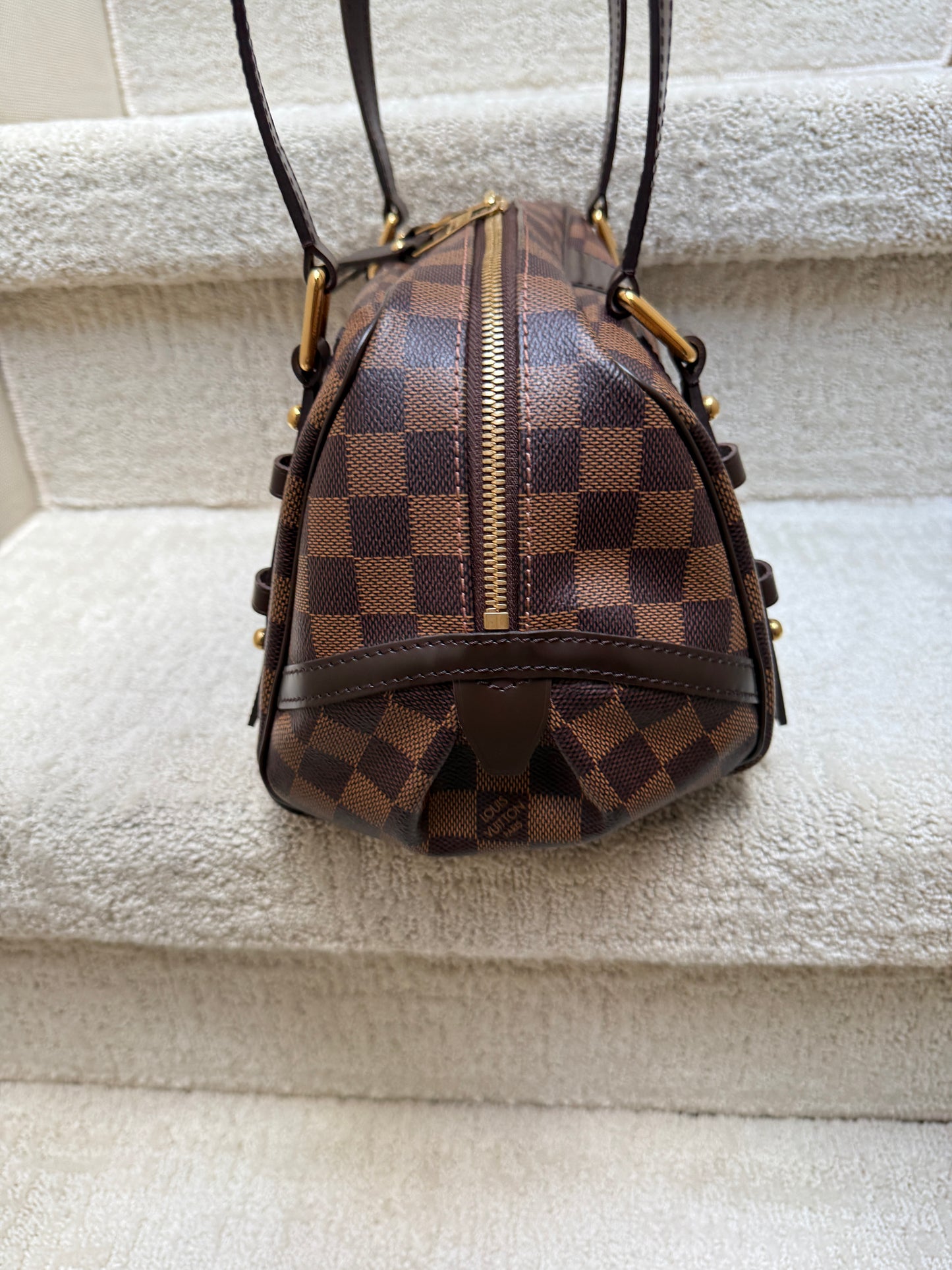 Louis Vuitton Rivington Damier Ebene Shoulder Bag