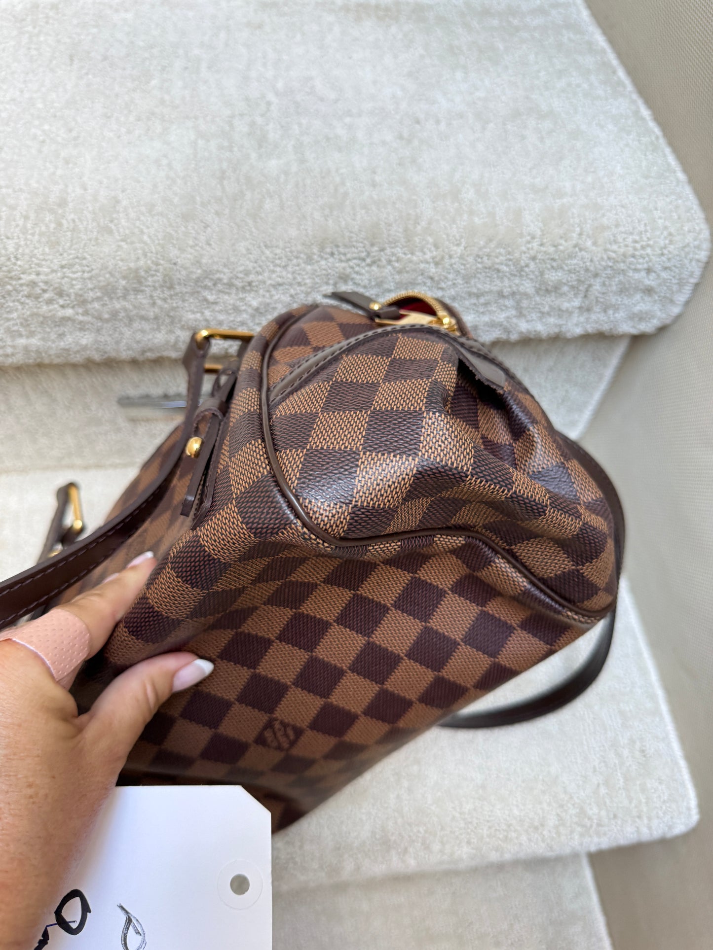 Louis Vuitton Rivington Damier Ebene Shoulder Bag