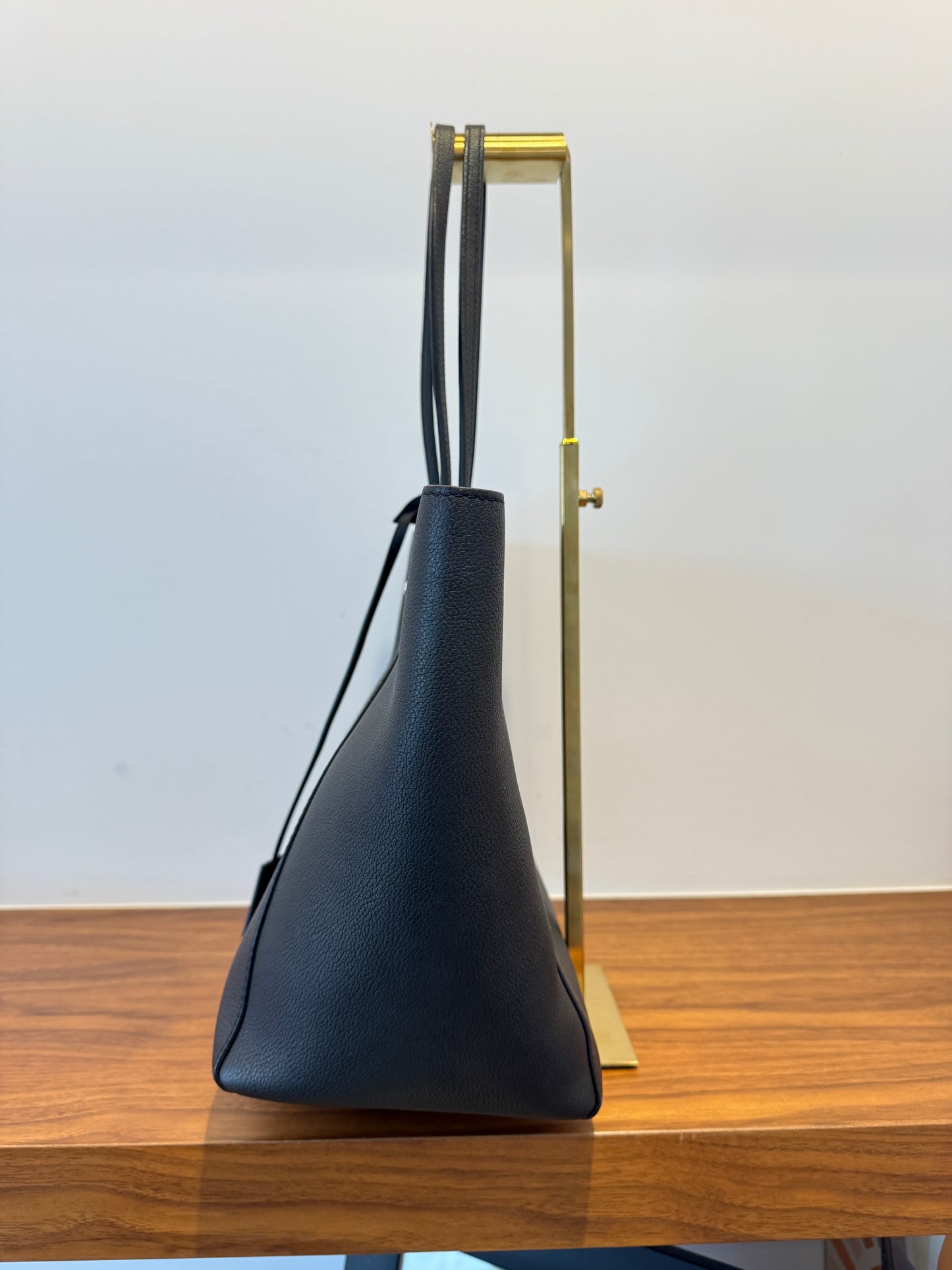 Louis Vuitton Calfskin Cabas Lockme tote in Black