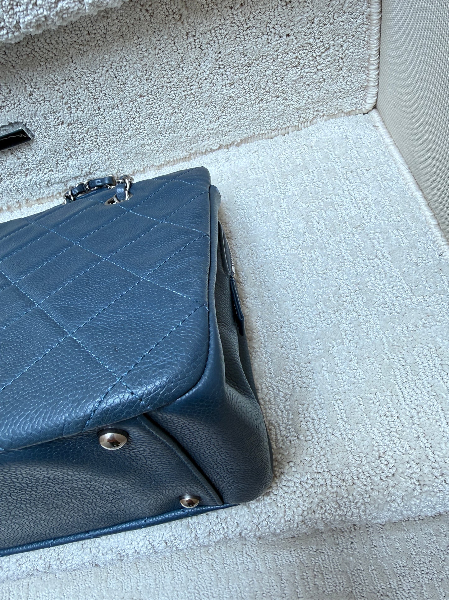 Chanel Timeless CC Frame Tote in Caviar