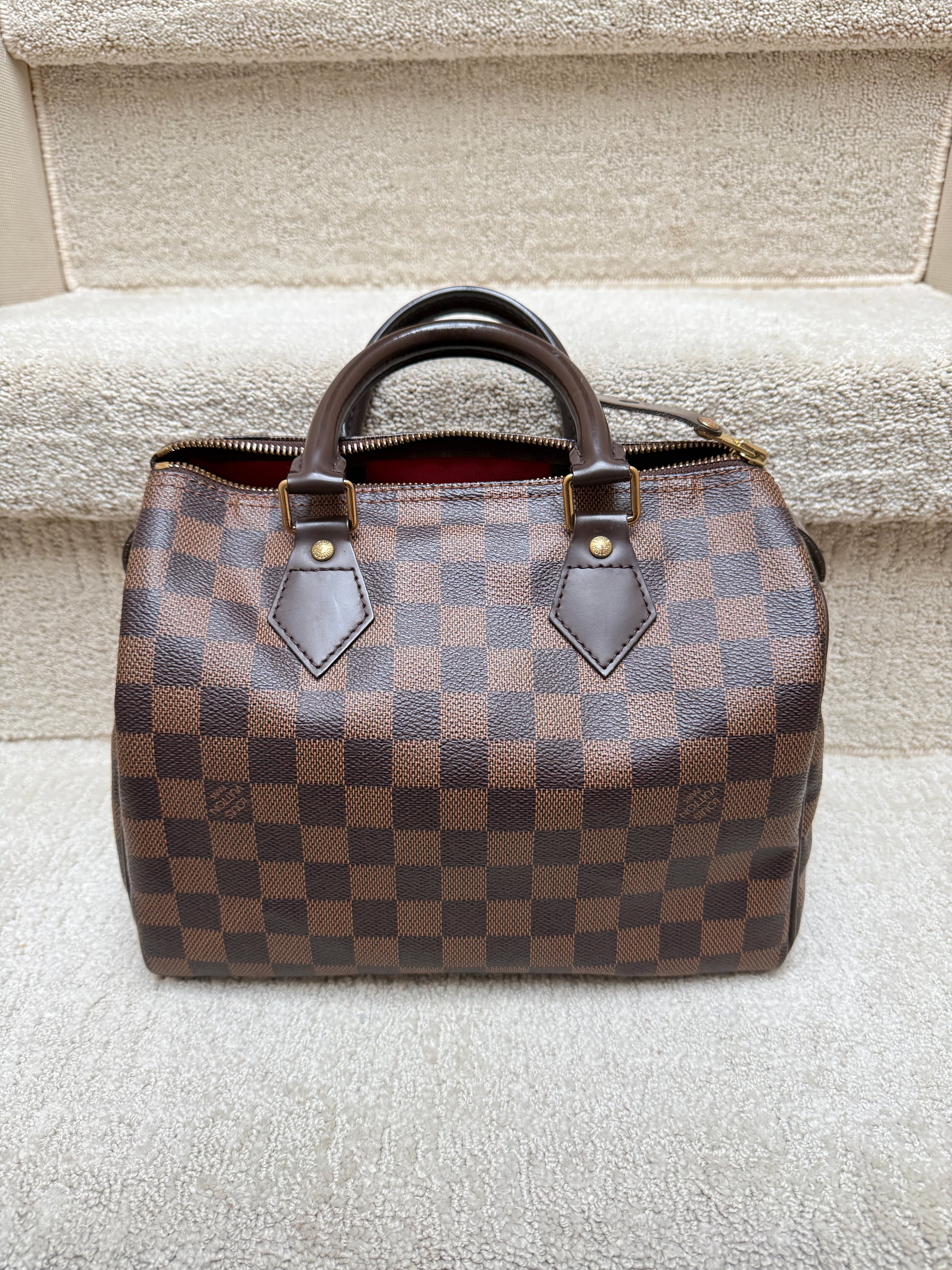 Louis Vuitton Speedy 25 Damier Ebene other side view
