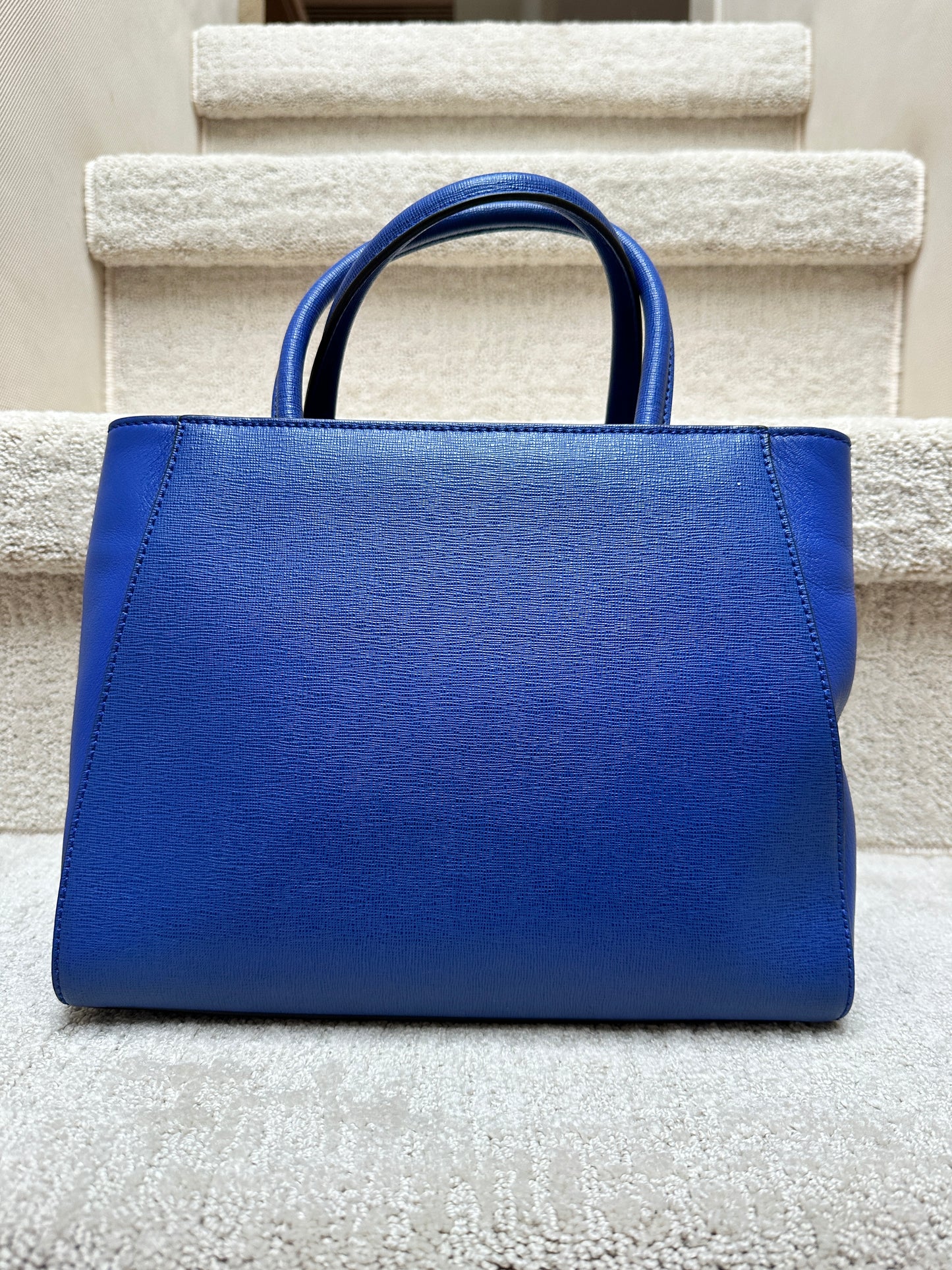 Fendi 2Jours Leather Petite Tote w/ Strap
