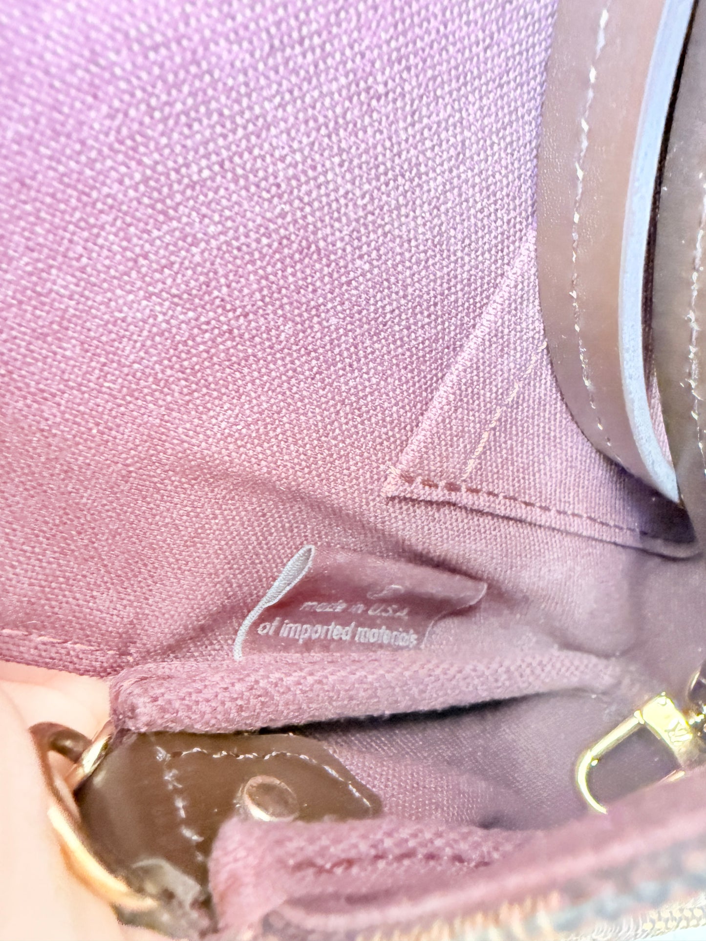 Louis Vuitton Favorite Handbag in Damier Ebene Coated Canvas