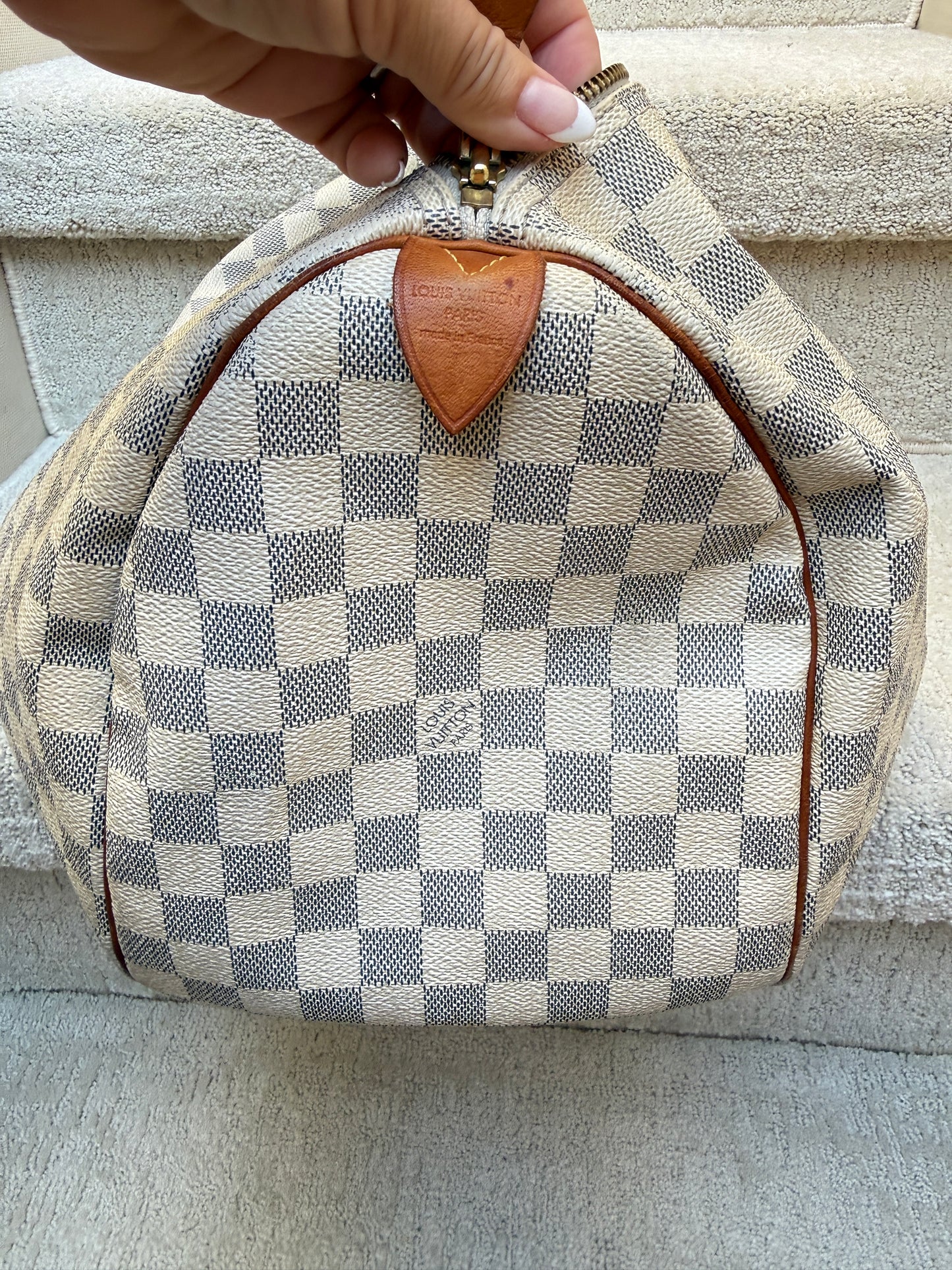 Louis Vuitton Speedy 35 in Damier Azur