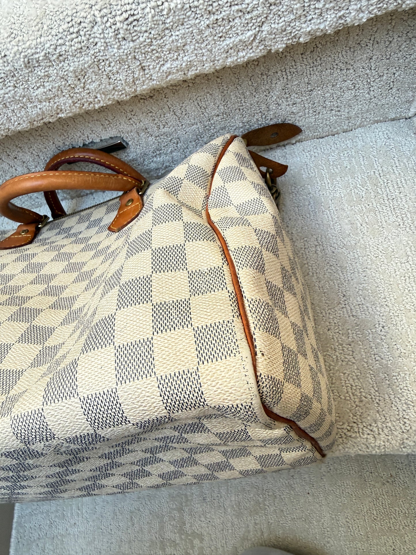 Louis Vuitton Speedy 35 in Damier Azur