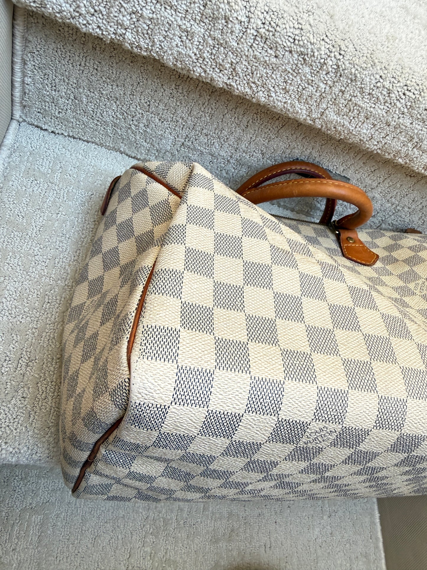 Louis Vuitton Speedy 35 in Damier Azur