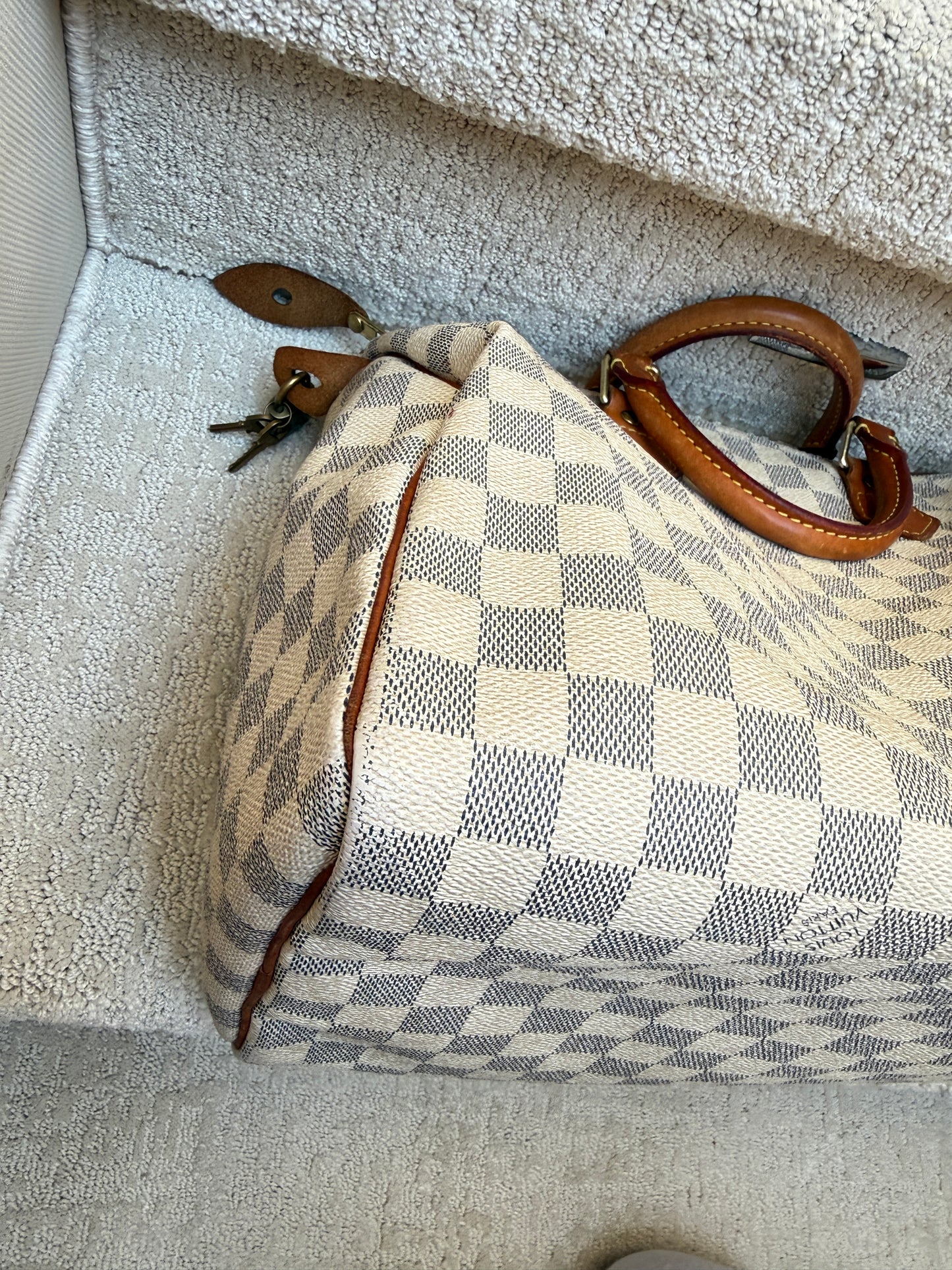 Louis Vuitton Speedy 35 in Damier Azur