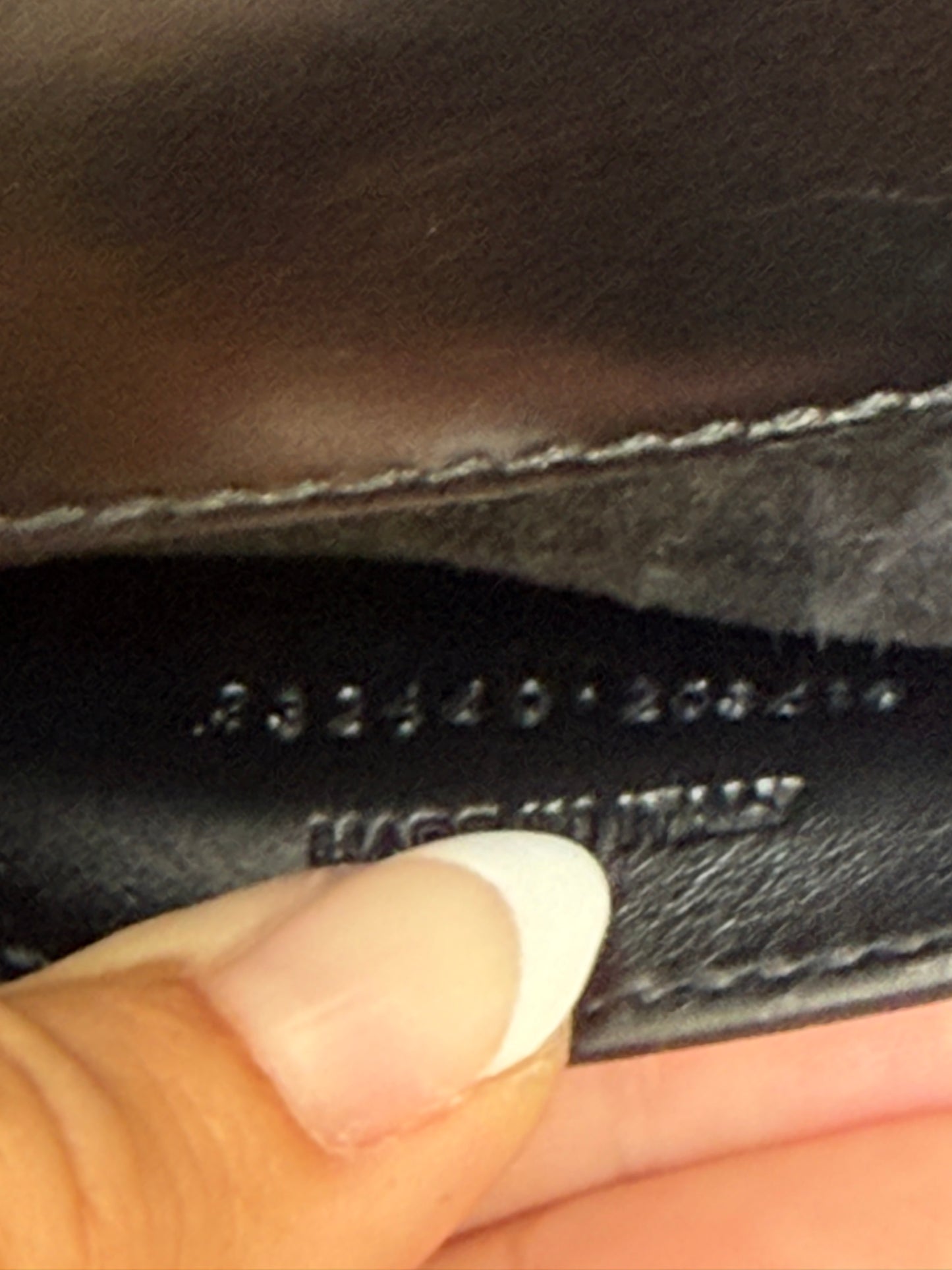 YSL Medium Classic Monogram Kate Tassel Satchel Black