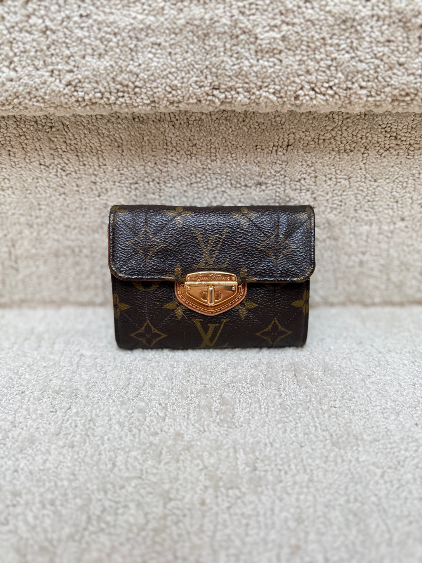 Louis Vuitton Compact Half Wallet Monogram Pre-Owned