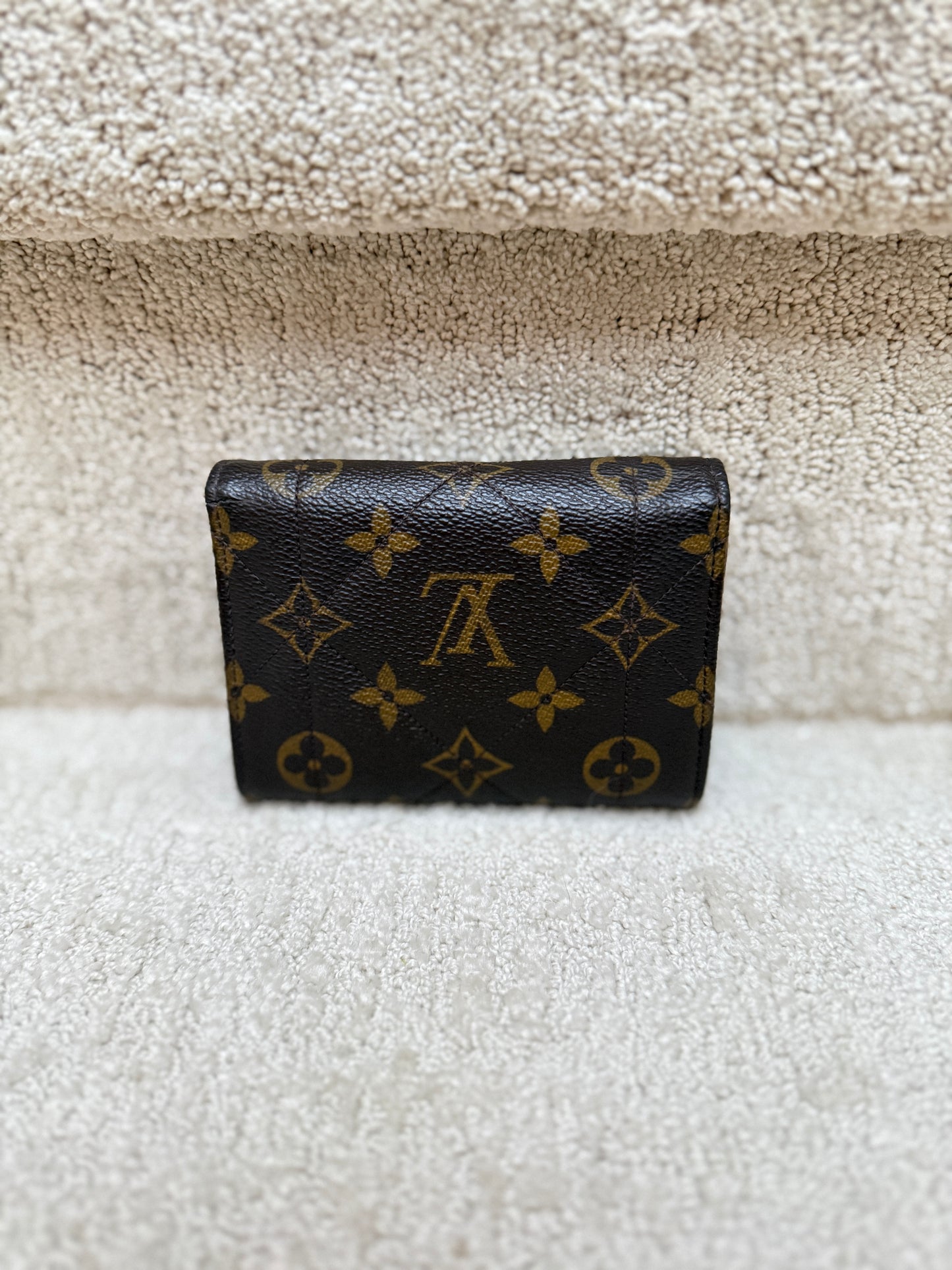 Louis Vuitton Compact Half Wallet Monogram Pre-Owned