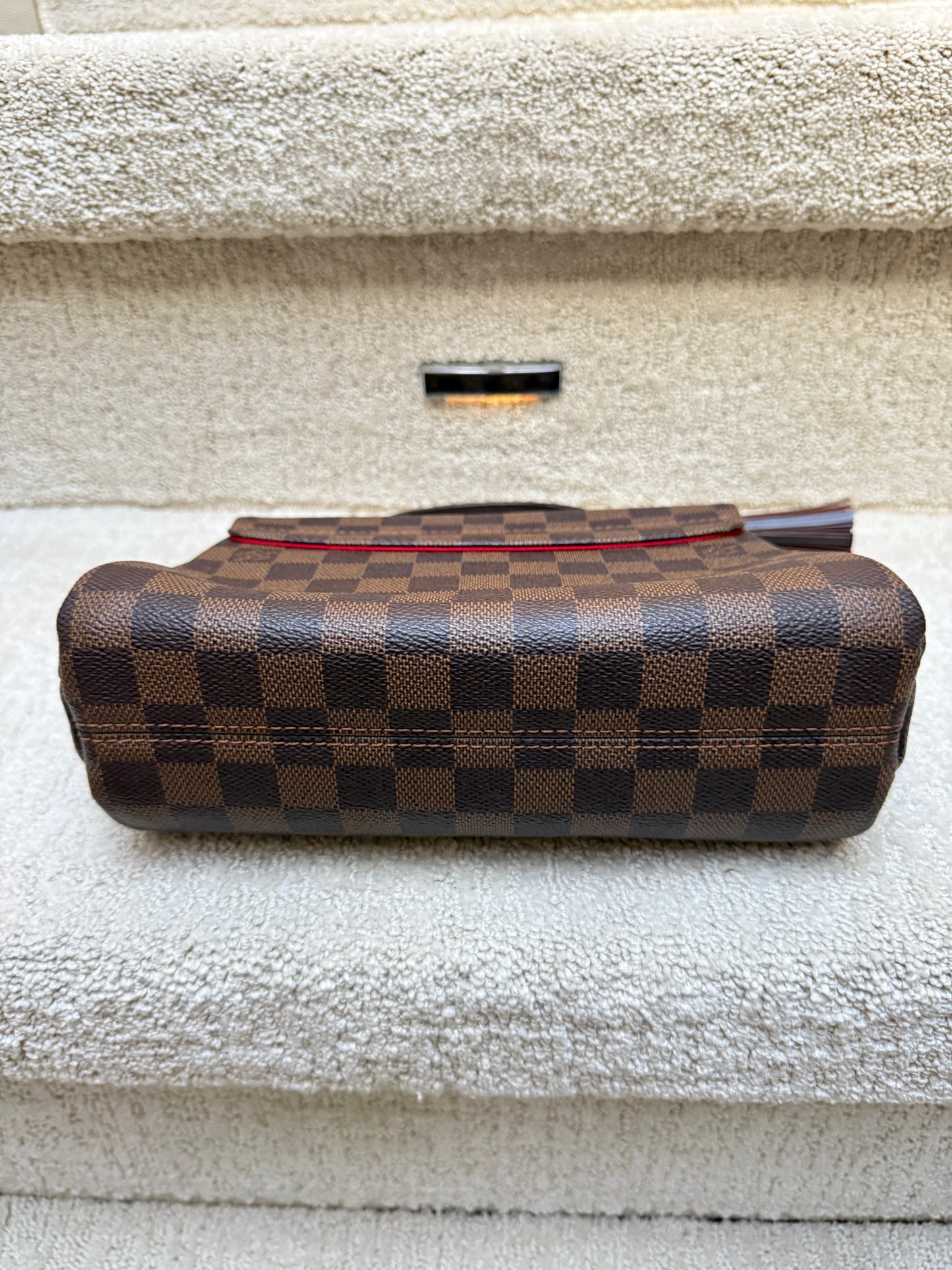 Louis Vuitton Damier Ebene Croisette Handbag