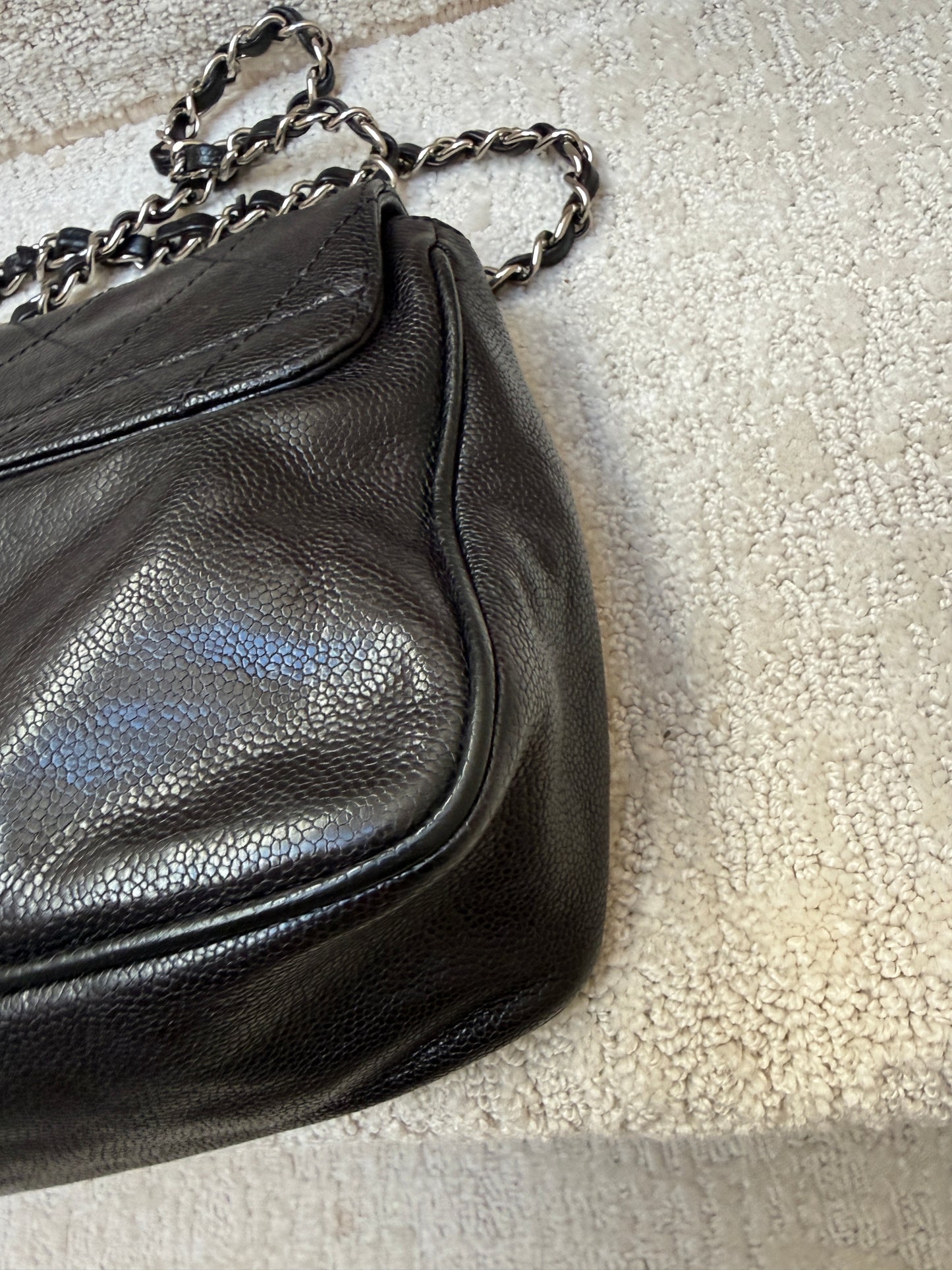 chanel 2.55 reissue second corner view