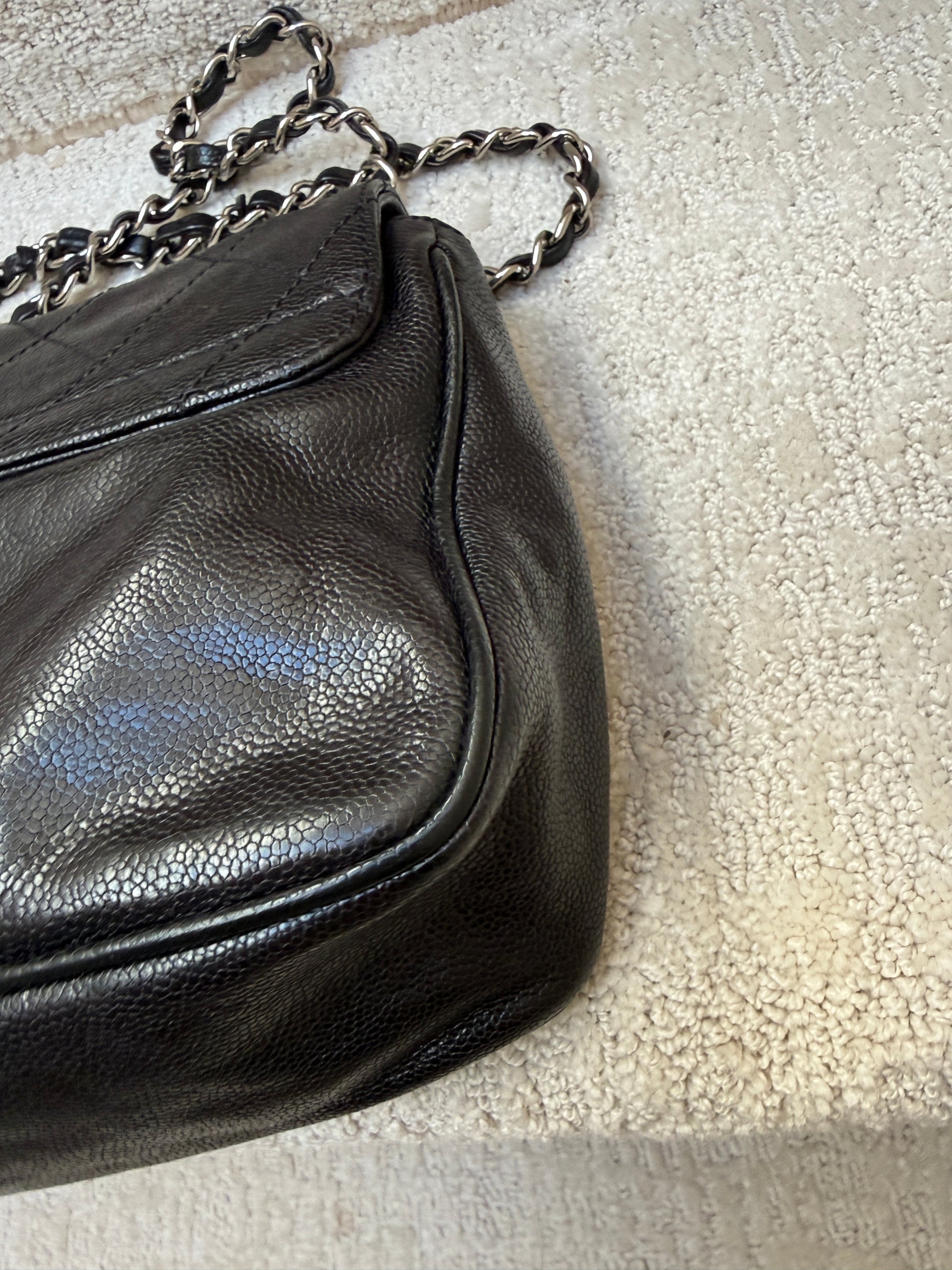 chanel 2.55 reissue second corner view