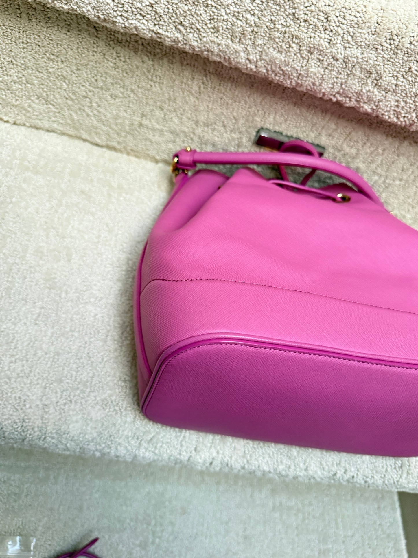 Salvatore Ferragamo Vara Bucket Bag in Purple
