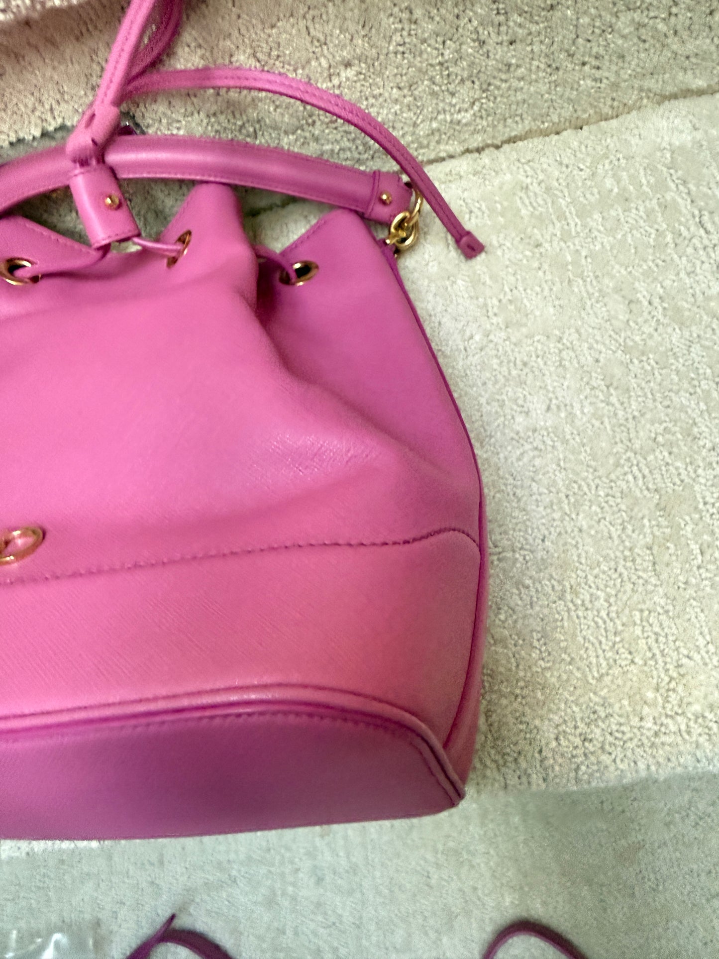 Salvatore Ferragamo Vara Bucket Bag in Purple